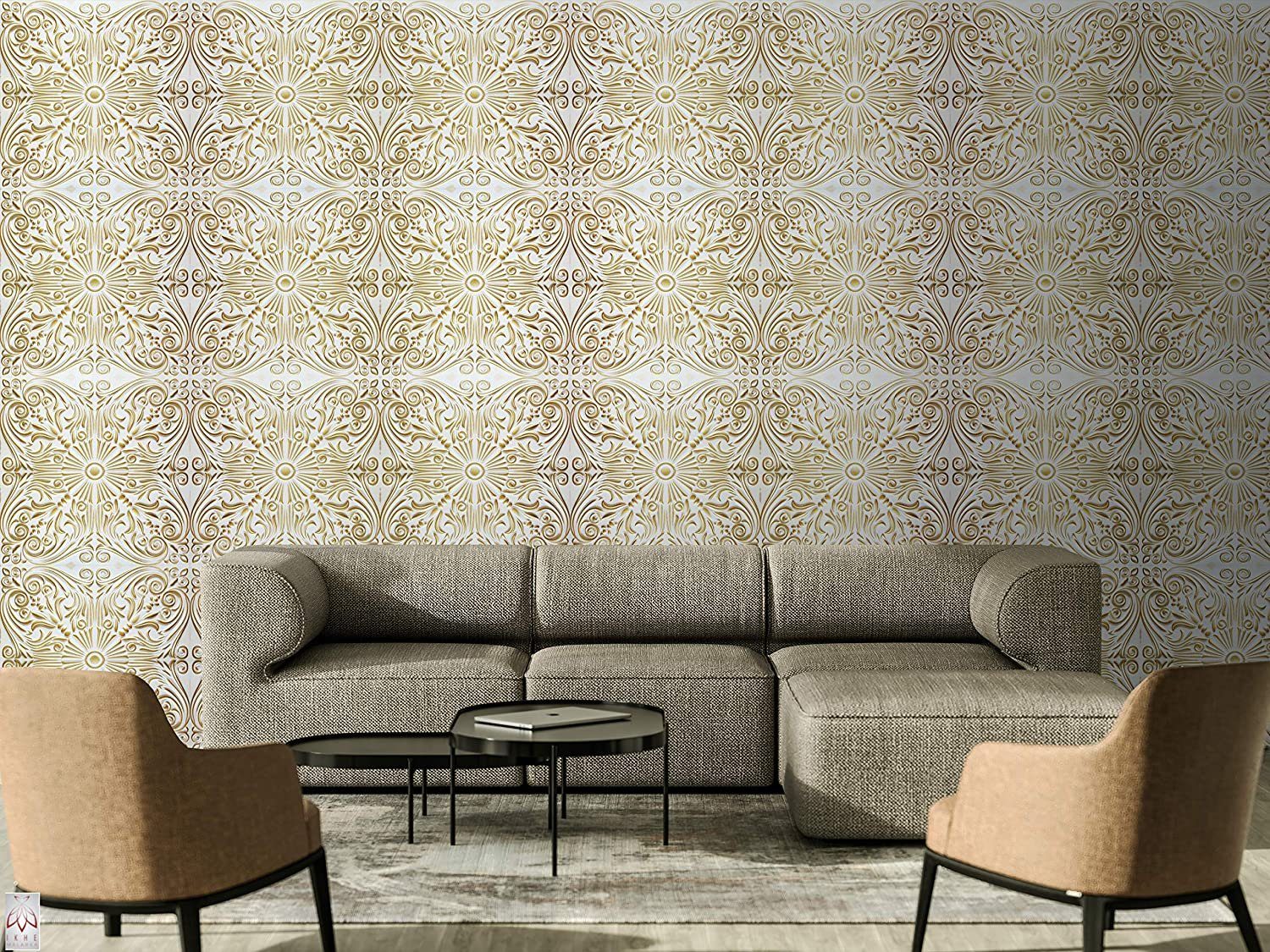 IKHEMalarka 3D Wandpaneel aus Polystyrol Styropor günstig online kaufen