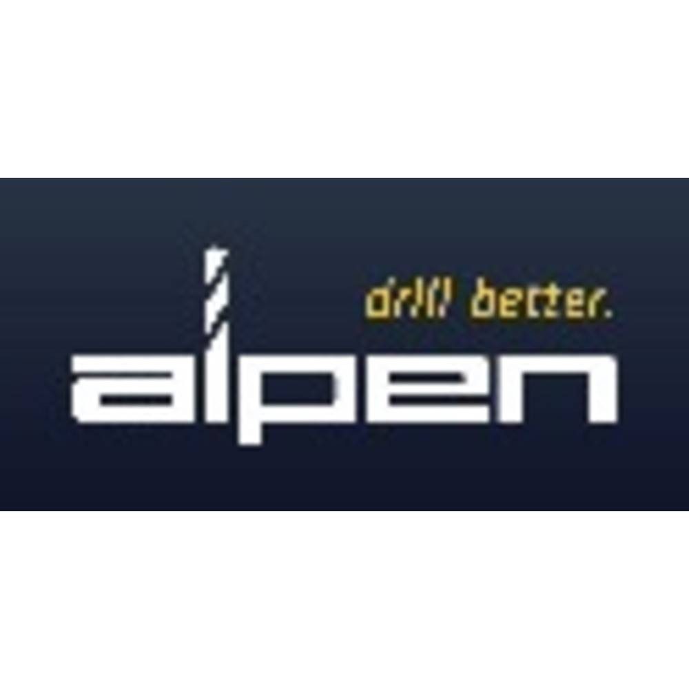 Alpen Mehrzweckbohrer Hartmetall-Mehrzweckbohrer mit zylindrischem Schaft, lang 73001000100
