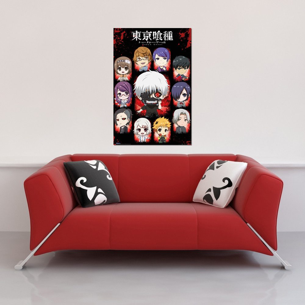 Poster Tokyo Ghoul - Poster - Chibi Characters