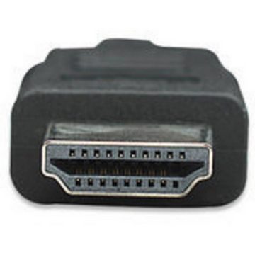 MANHATTAN High Speed HDMI-Kabel HDMI-Stecker an HDMI-Kabel, (3.00 cm), Audio Return Channel, Ultra HD (4k) HDMI