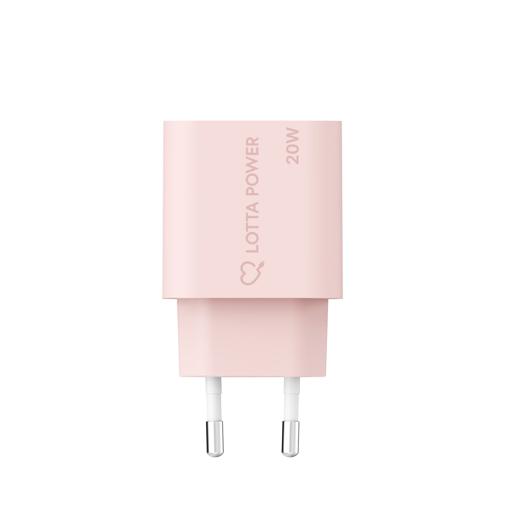 Lotta Power USB-C Schnellladegerät 20W Power Delivery kompakt Smartphone-Ladegerät