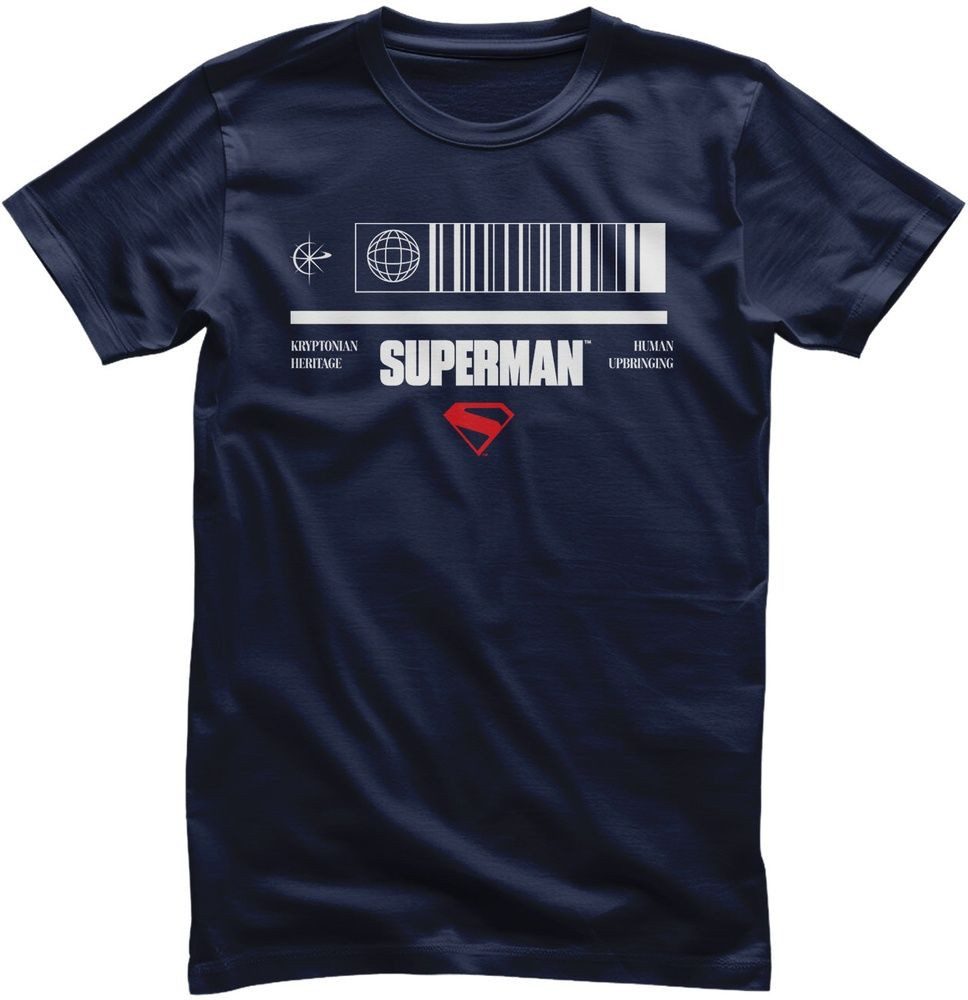 Superman T-Shirt SUPERMAN Barcode T-Shirt