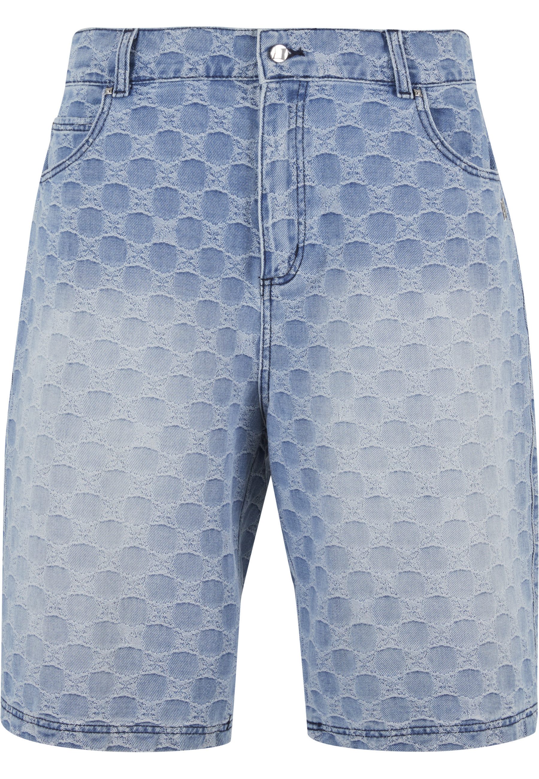 PEQUS Jeansbermudas PEQUS PEQUS Aether Monogram Denim Jorts
