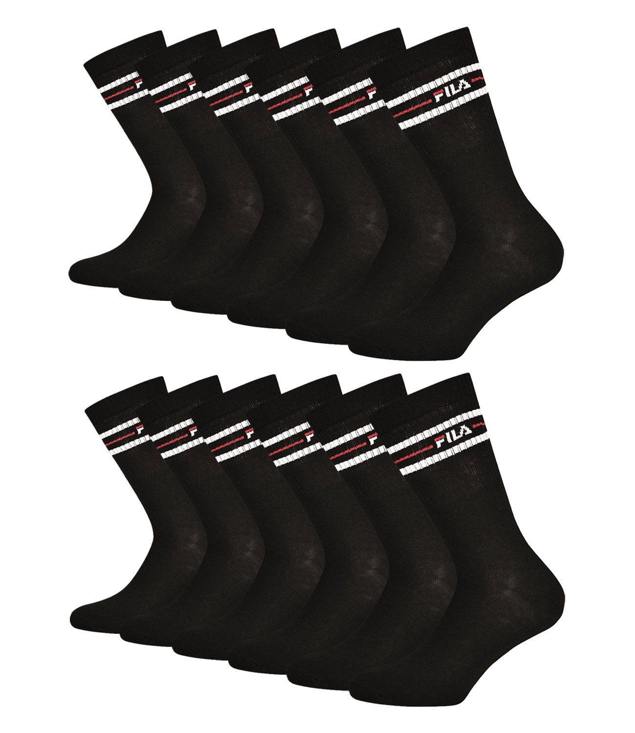 Fila Tennissocken Vintage Sportsocken (6-Paar) mit günstig online kaufen