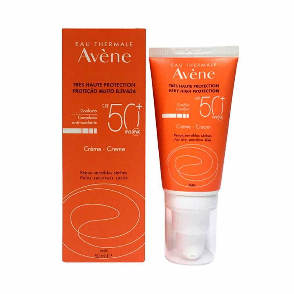 Avene Sonnenschutzpflege Avéne Gesichtscreme SPF50+ Trockene Empfindliche Haut 50ml
