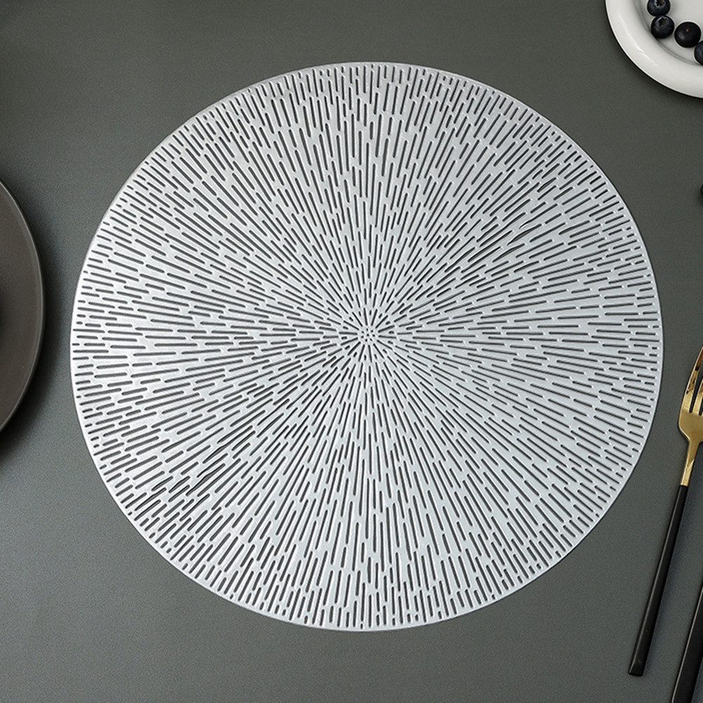 XDeer Tischdecke 4 stück Tischset, Platzset Rund/Rechteck,Tischsets Abwasch günstig online kaufen