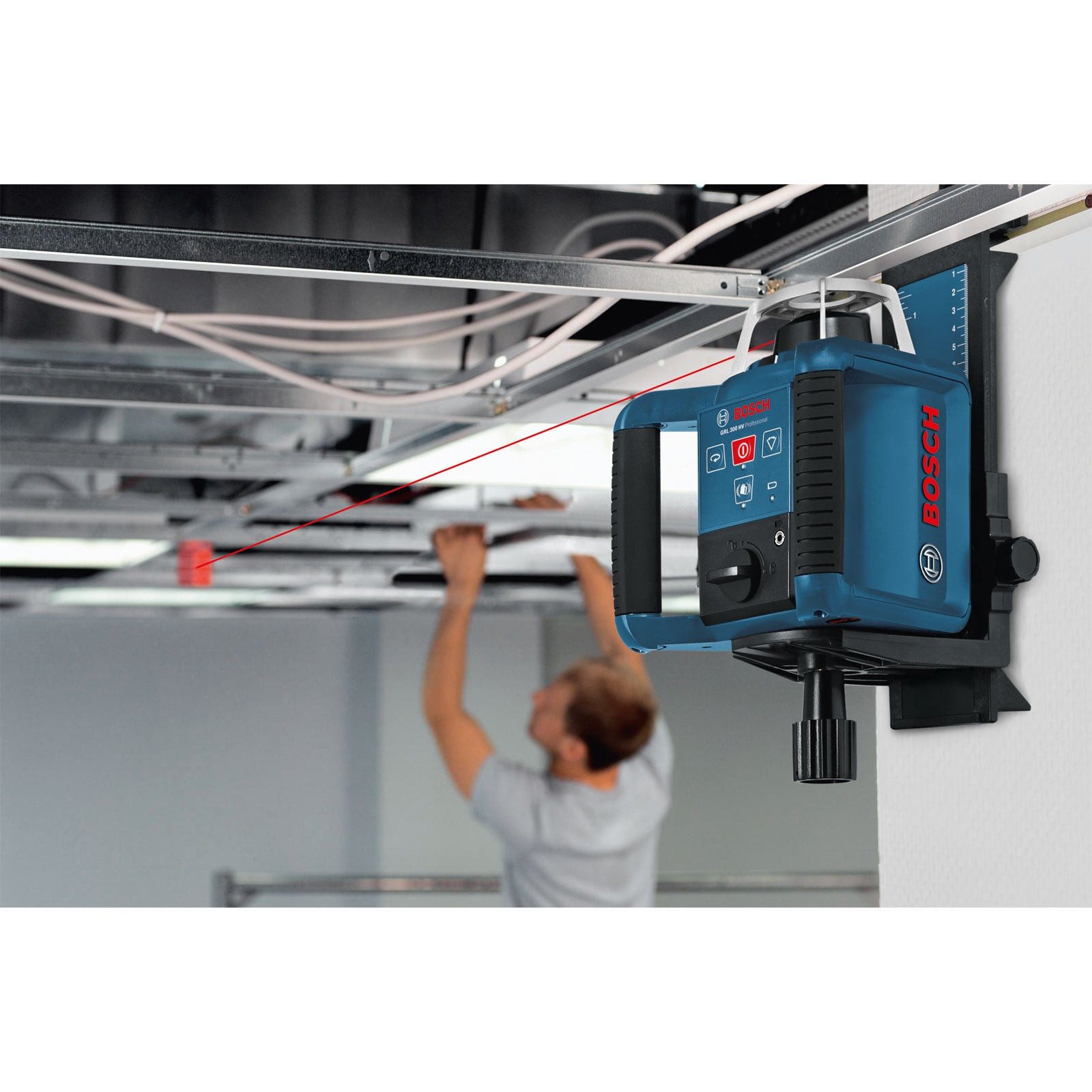 BOSCH Halterung Bosch Wandhalterung WM 4 für Rotationslaser - 0601092400
