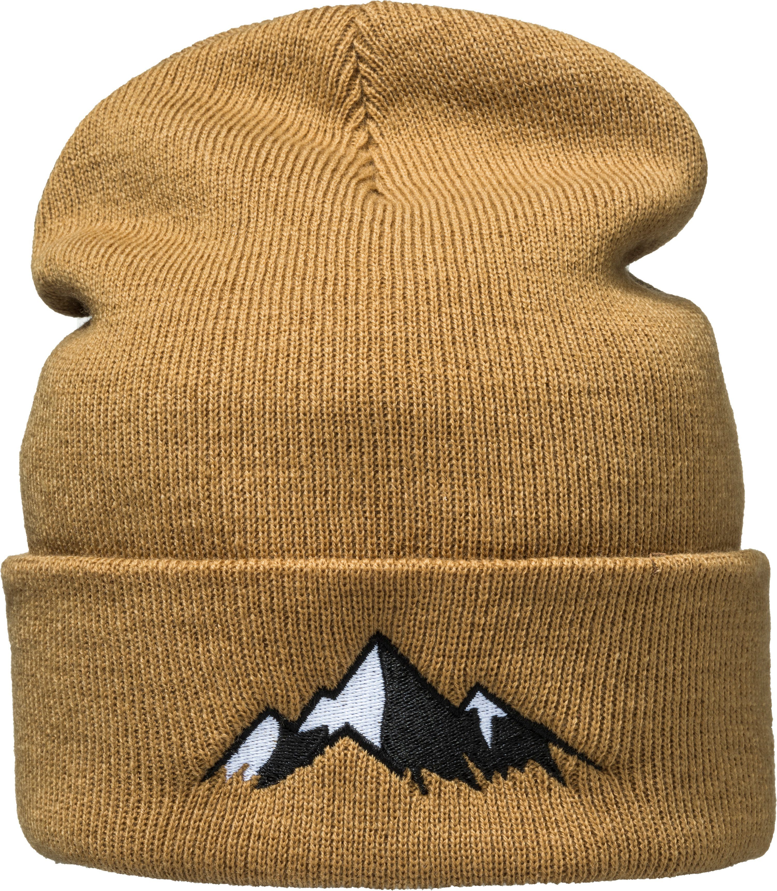 Beanie Outdoor Strickmütze: "Alpengipfel" - Kletter Ausrüstung Wander Zubehör