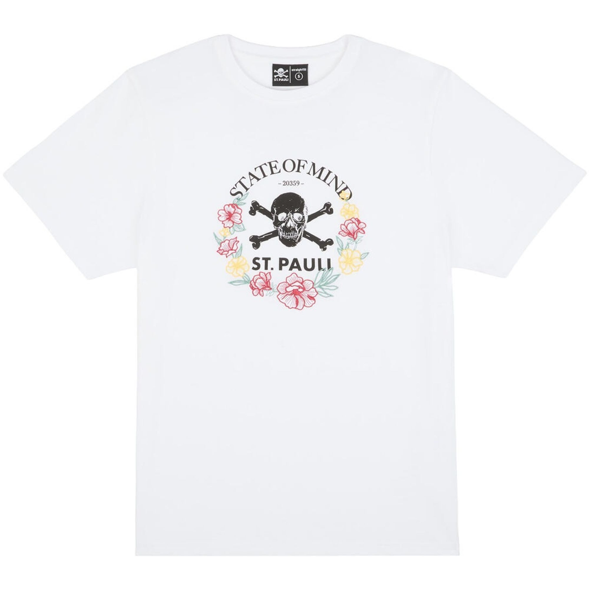 FC St. Pauli T-Shirt FC St. Pauli - T-Shirt "TK Floral" - Weiß