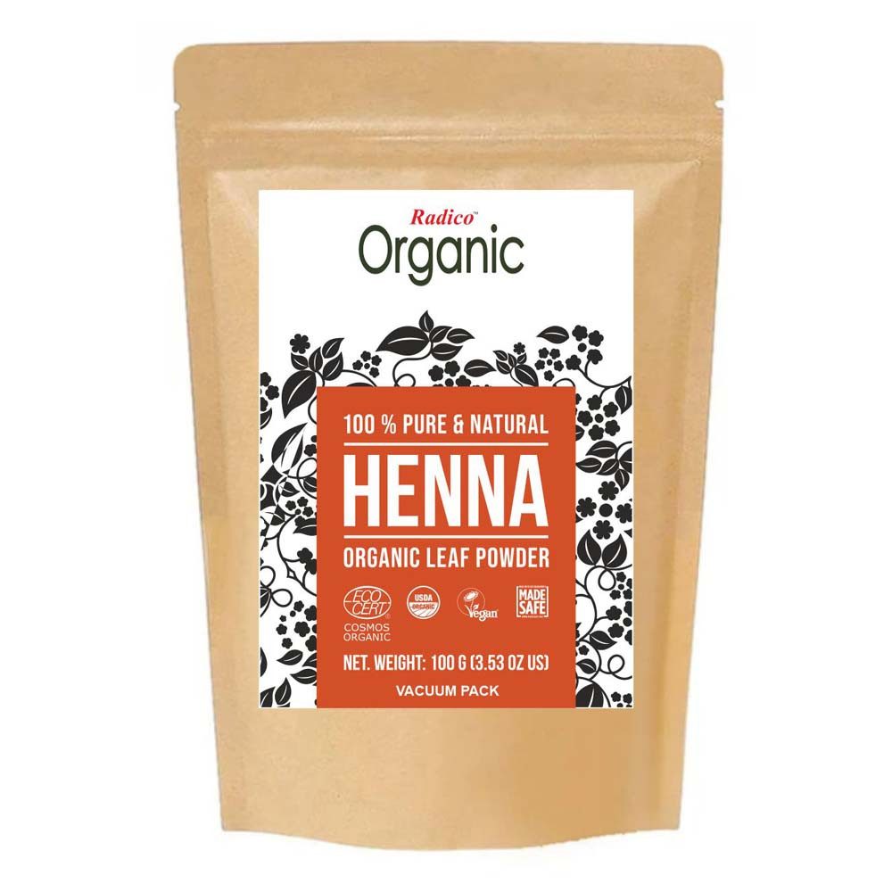 Radico Haarfarbe Haarpflege Kräuterpuder - Henna 100g