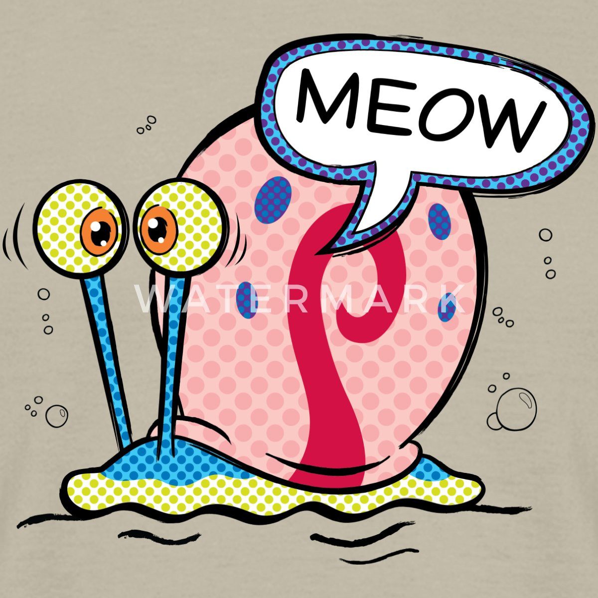 Spreadshirt T-Shirt SpongeBob Schwammkopf Gary Die günstig online kaufen