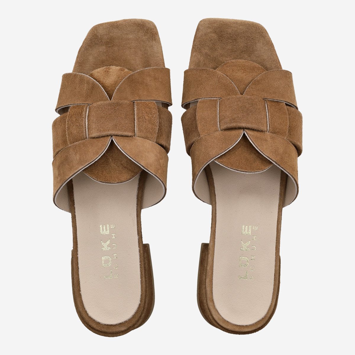 Lüke Schuhe Lüke Schuhe KARIN LEGNO, Sandaletten, Braun, Damen Sandalette