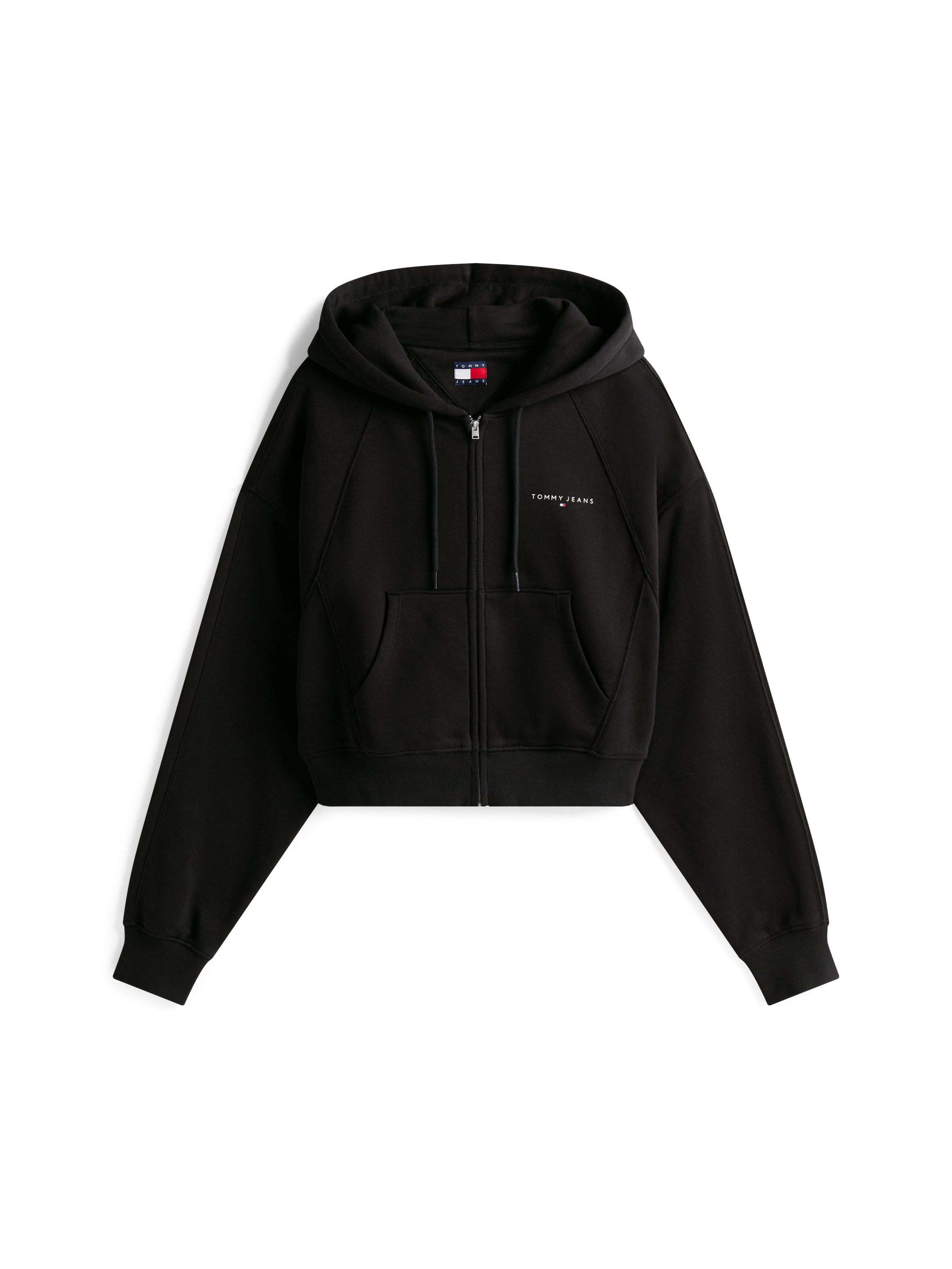 Tommy Jeans Kapuzensweatjacke TJW BXY CRP LINEAR ZIP THRU EXT