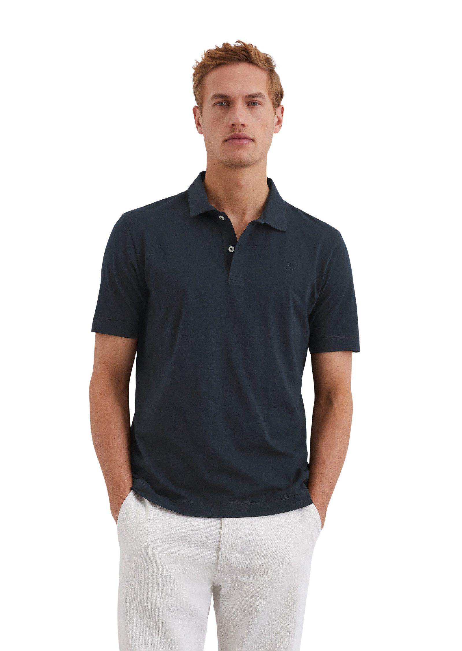 Marc OPolo Poloshirt "aus weicher Bio-Baumwolle" günstig online kaufen