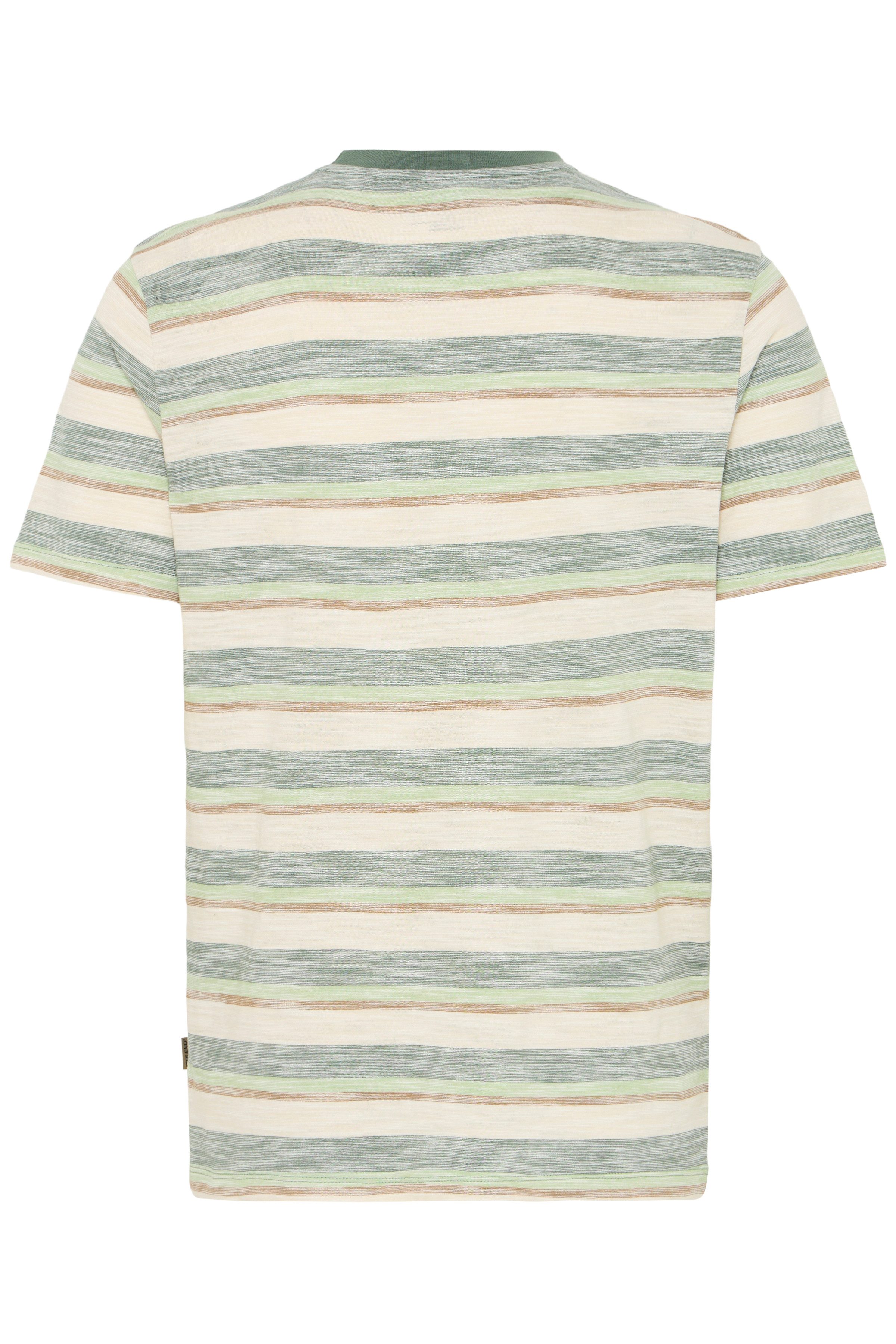 Blend T-Shirt BHKOBE STRIPE S/S TEE mit geringelter und gestreifter Optik, Regular Fit, ohne Verschluss