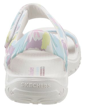 Skechers REGGAE Sandale, Sommerschuh, Sandalette, Klettschuh, für Maschinenwäsche geeignet