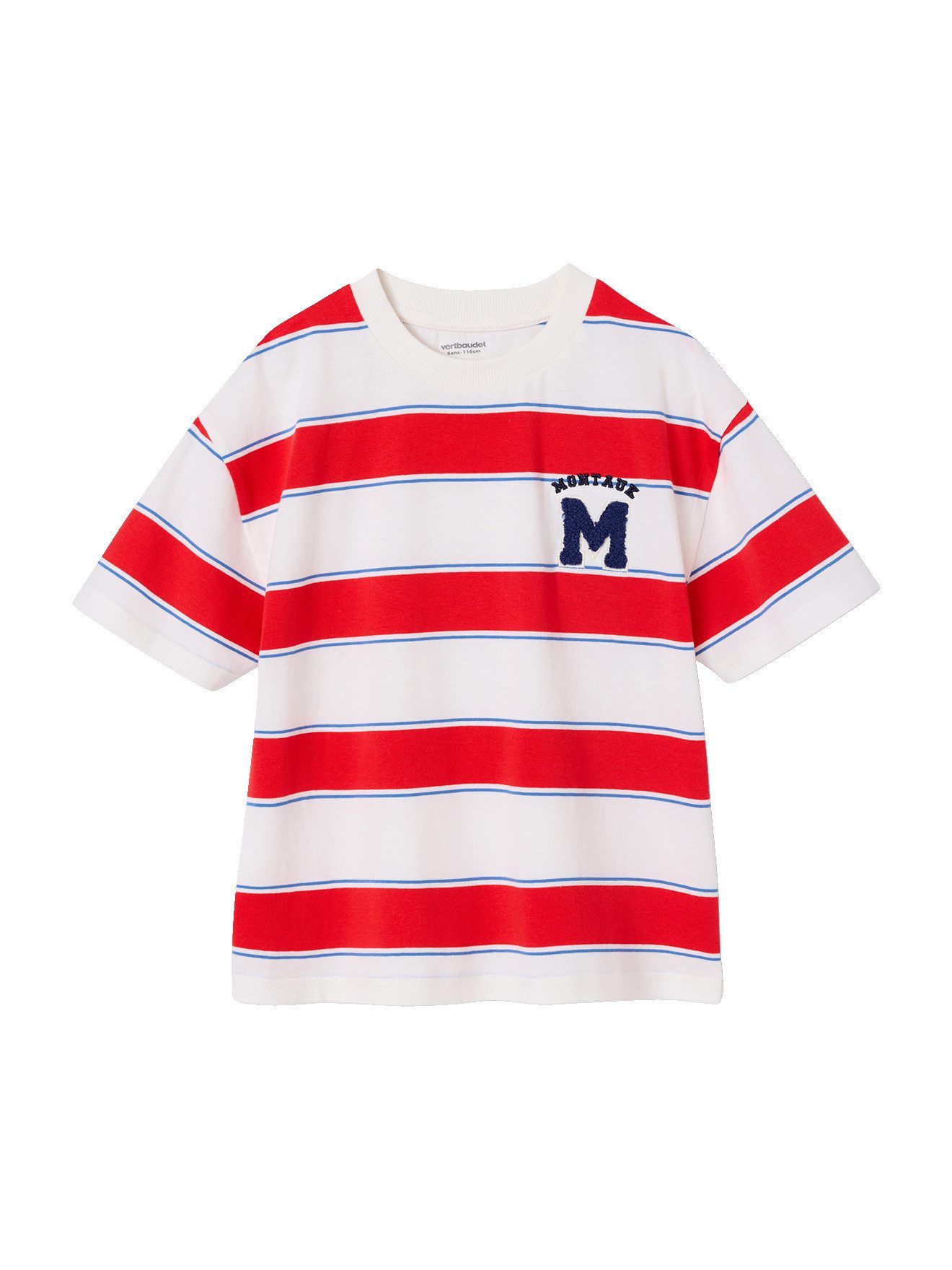 Kurzarmshirt T-Shirt Jungen breite Streifen