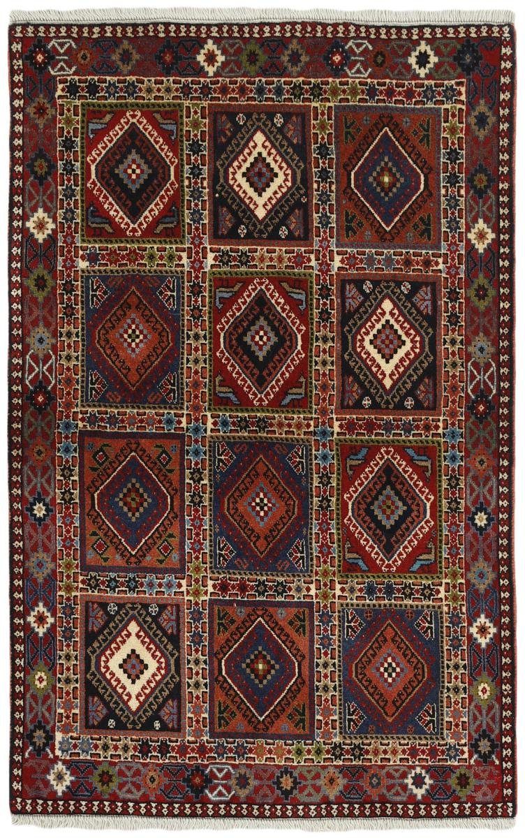 Orientteppich Yalameh 98x154 Handgeknüpfter Trading, Perserteppich, mm Orientteppich Nain 12 rechteckig, Höhe: 