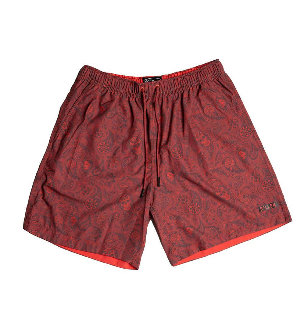Sullen Clothing Борд-шорты Mexicali Tattoo Schädel Paisley Badehose