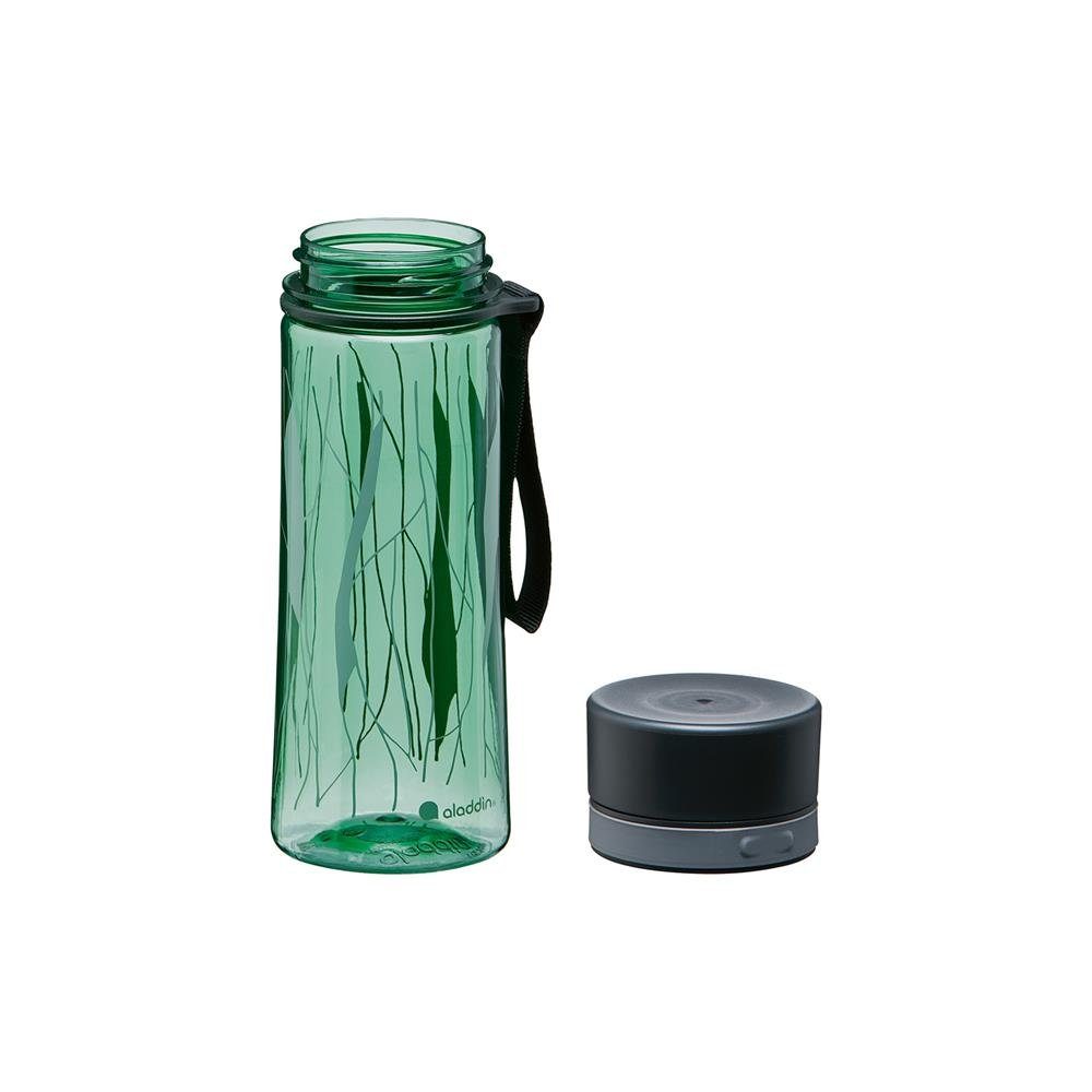 ml, Aveo, BPA-frei, aladdin 350 Print, Grün Trinkflasche auslaufsicher Basil
