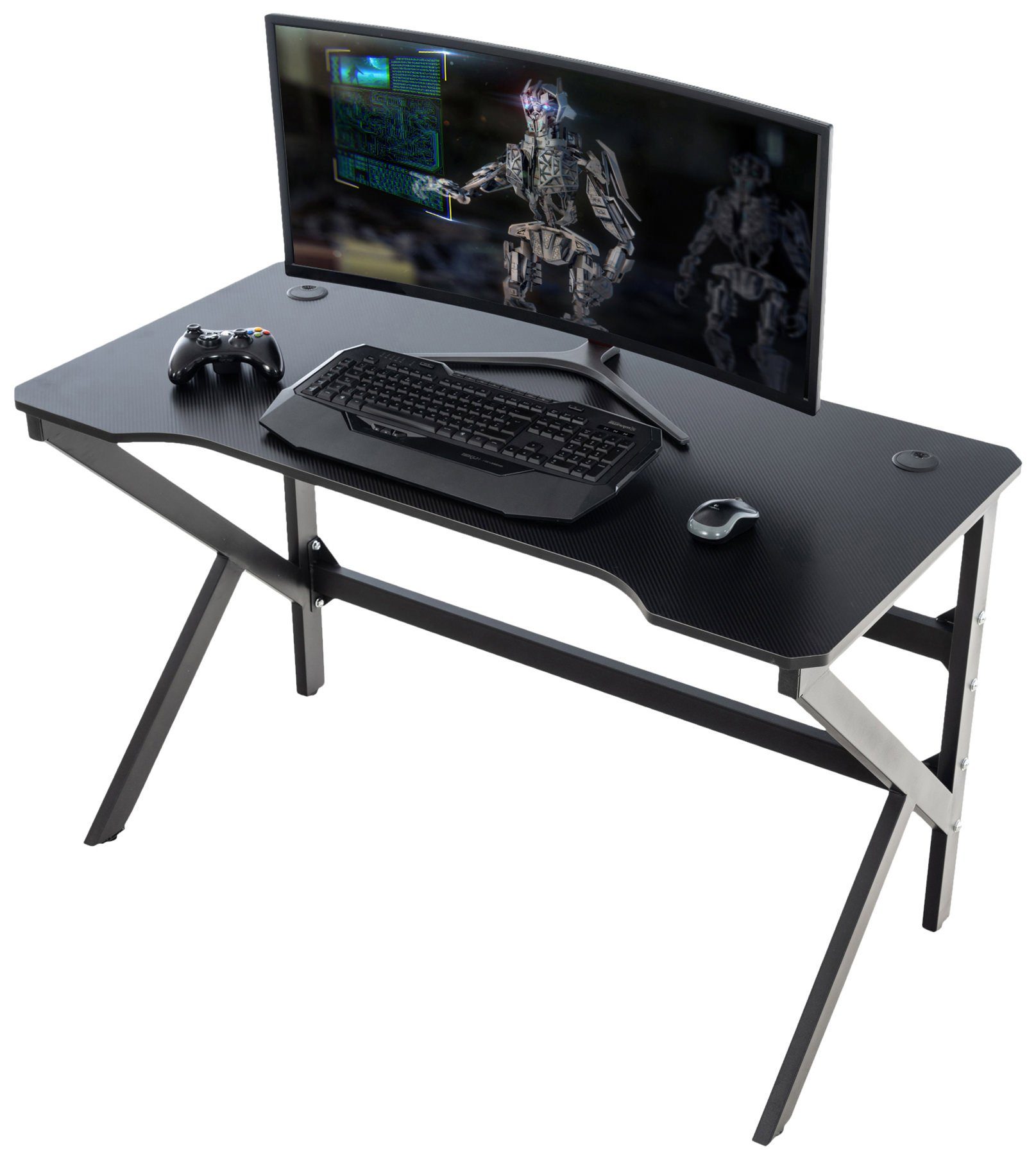 CLP Schreibtisch Lewiston LED, Gaming, Beleuchtung & Fernbedienung