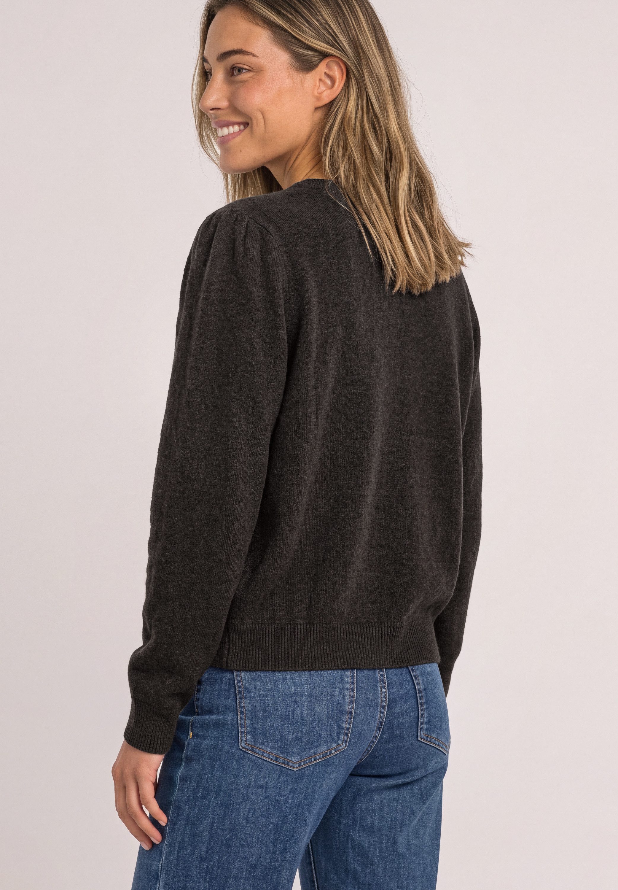 STREET ONE Cardigan in Unifarbe – Bild 2 von 5