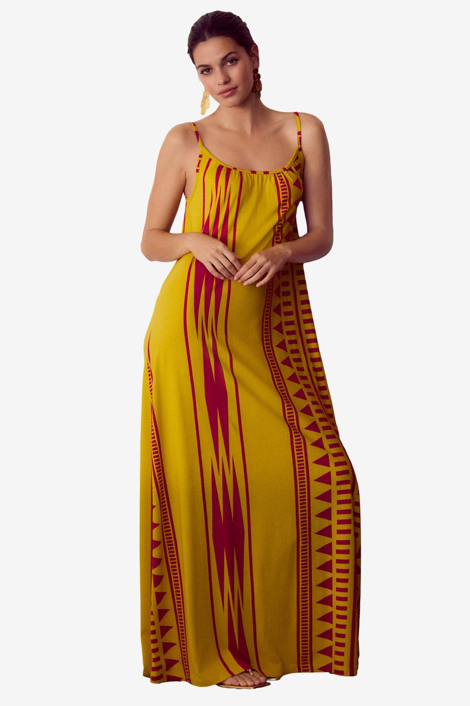 Next Jerseykleid Maxikleid in Trapezform mit günstig online kaufen
