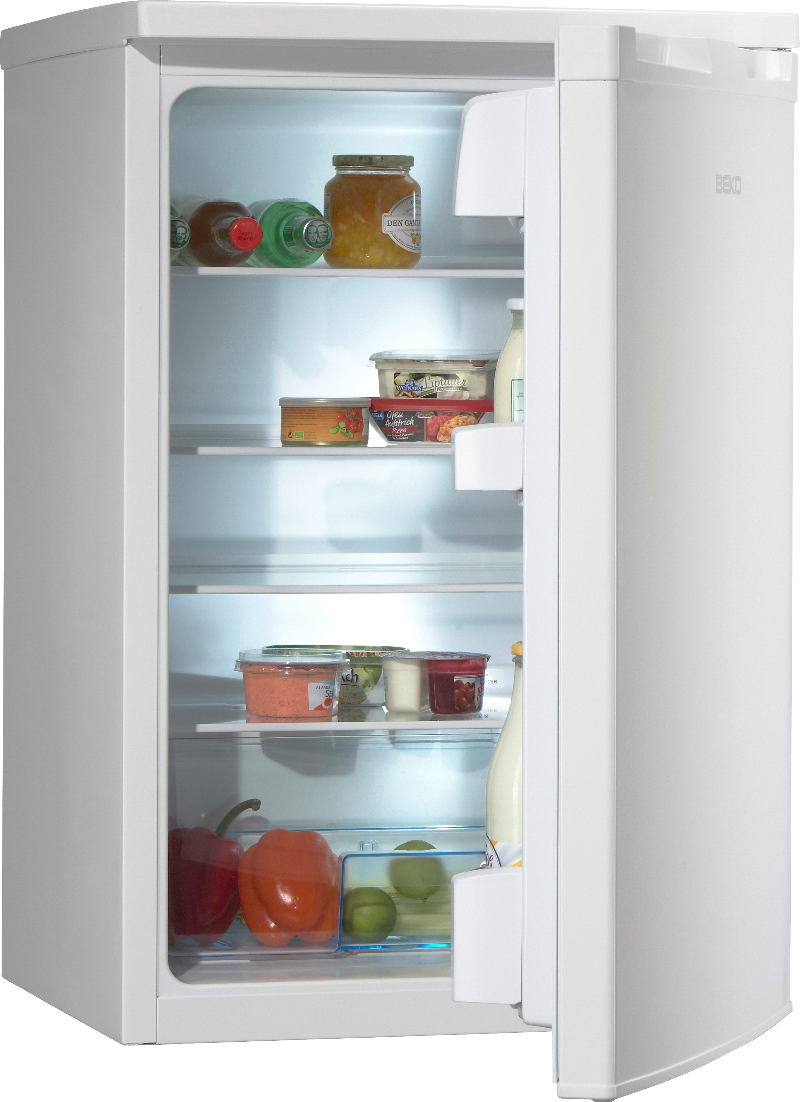 BEKO Kühlschrank TSE 1423, 84 cm hoch, 54,5 cm breit, A++, 84 cm hoch - BEKO