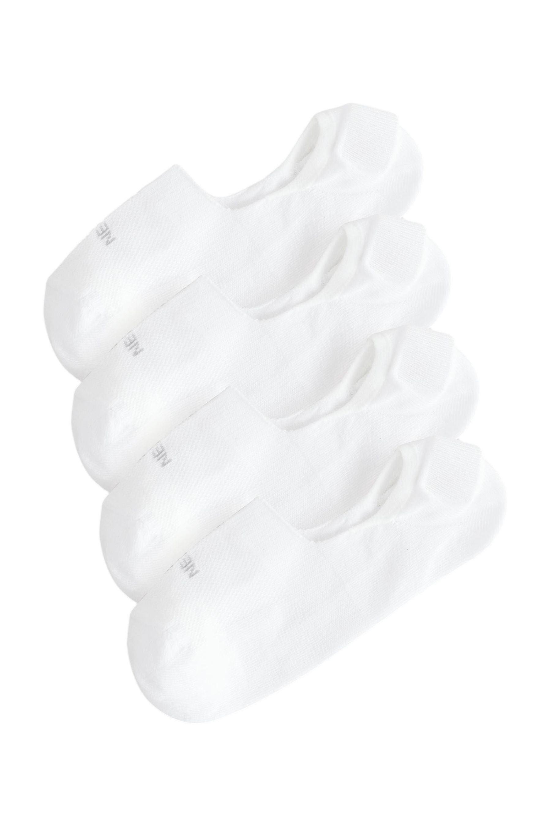 Basicsocken Signature unsichtbare Sneakersocken, 4er-Pack