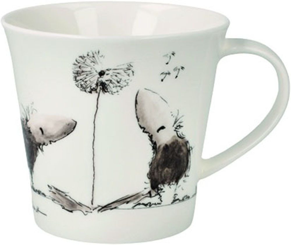 Goebel Tasse Peter Schnellhardt - Sommerspaziergang, Fine China-Porzellan, Füllmenge 0,35l