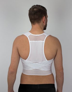 Hydas Bauch- und Rückenstützgürtel Geradehalter mit Stützgürtel (1-tlg), extra weit geschnittene Form für Damen und Herren mit kräftiger Figur