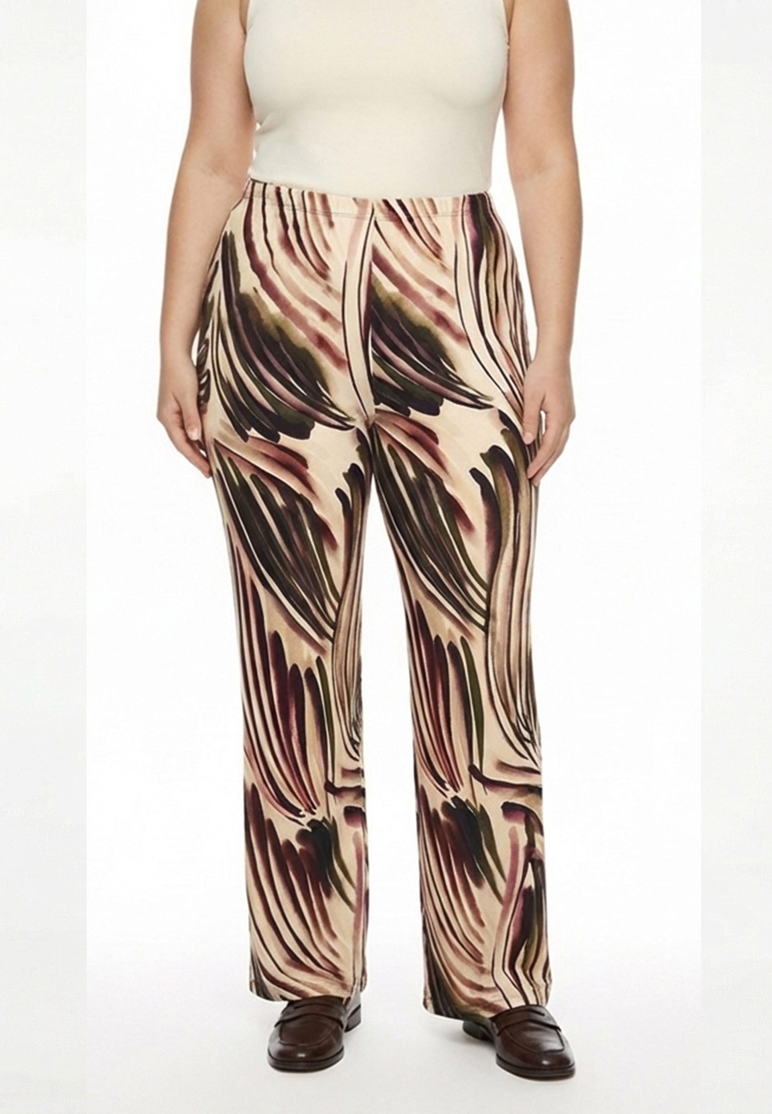 YOEK Bootcuthose Damen Hose Flare Fit