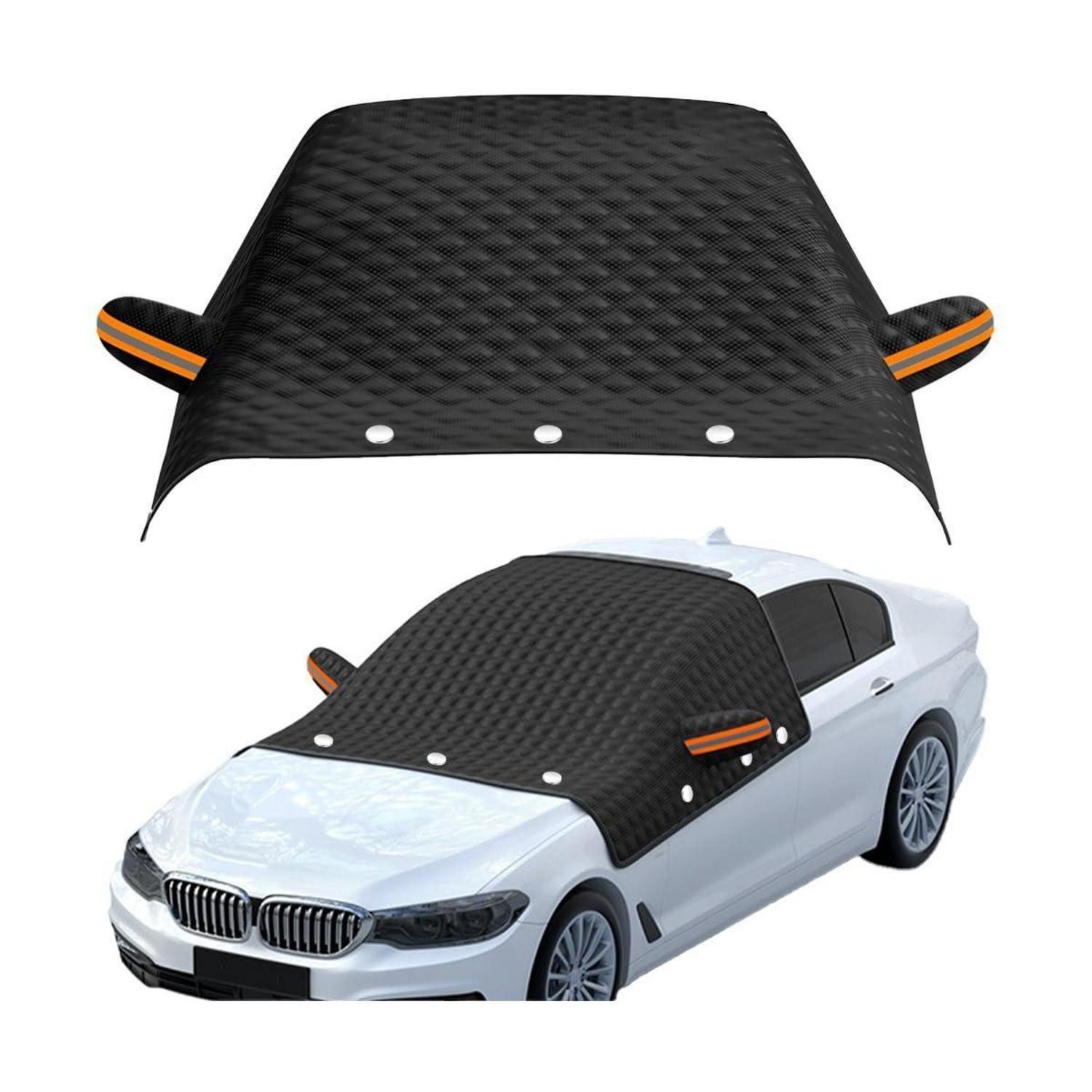 LuxusKollektion Frontscheibenabdeckung Frontscheibenabdeckung Auto Faltbar Verdickt Winter 240x148cm-Upgrade