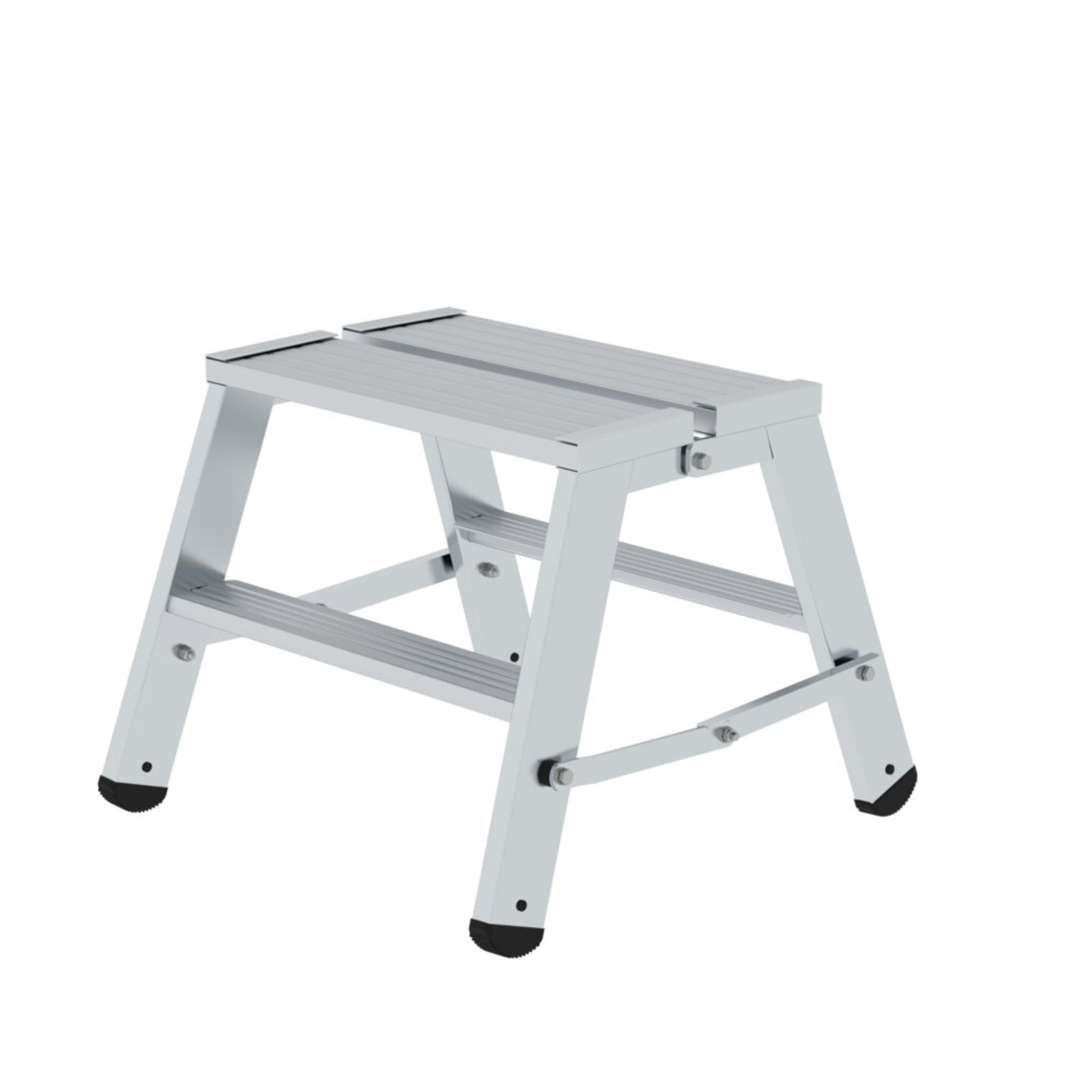 Munk Vielzweckleiter Klapppodest 50094 beidseitig 2x2 Stufen