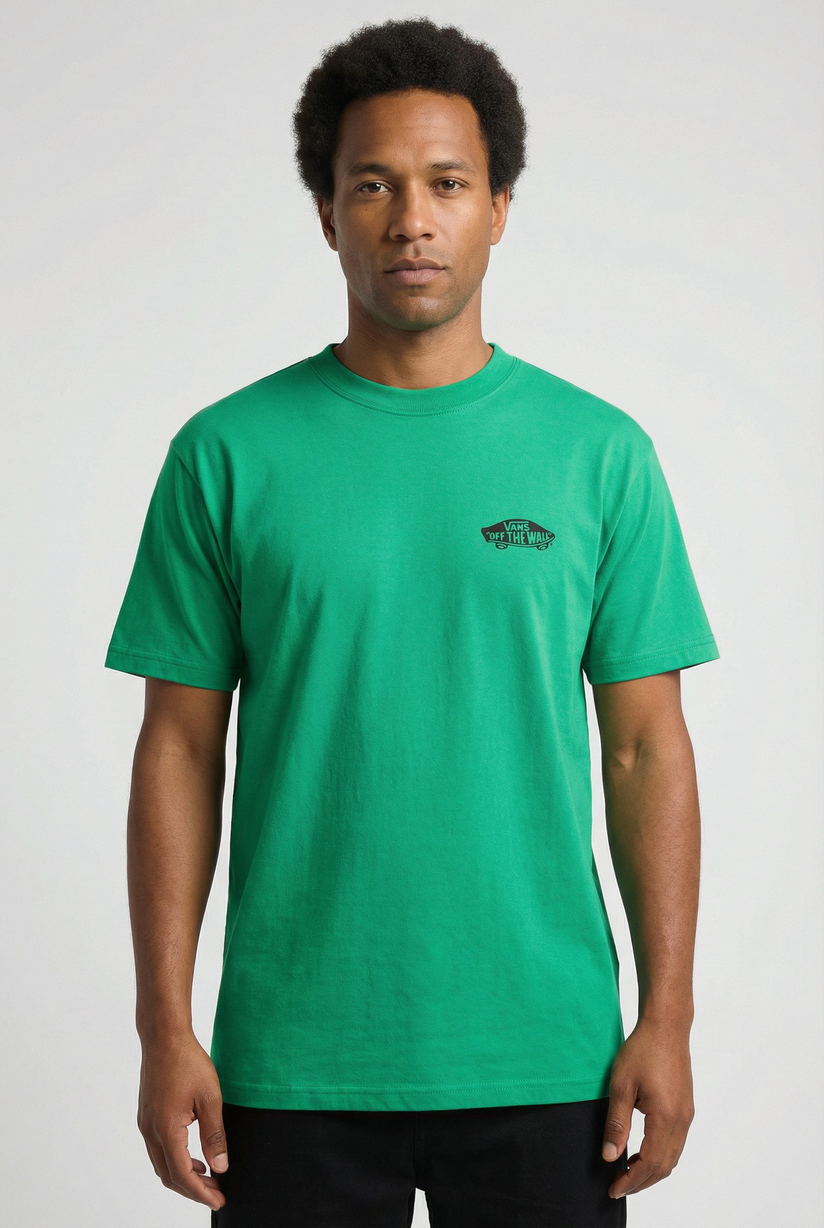 Vans T-Shirt Double Standard SS Tee für Erwachsene, mit Rundhalsausschnitt, Kurzarmdesign, ohne Verschluss