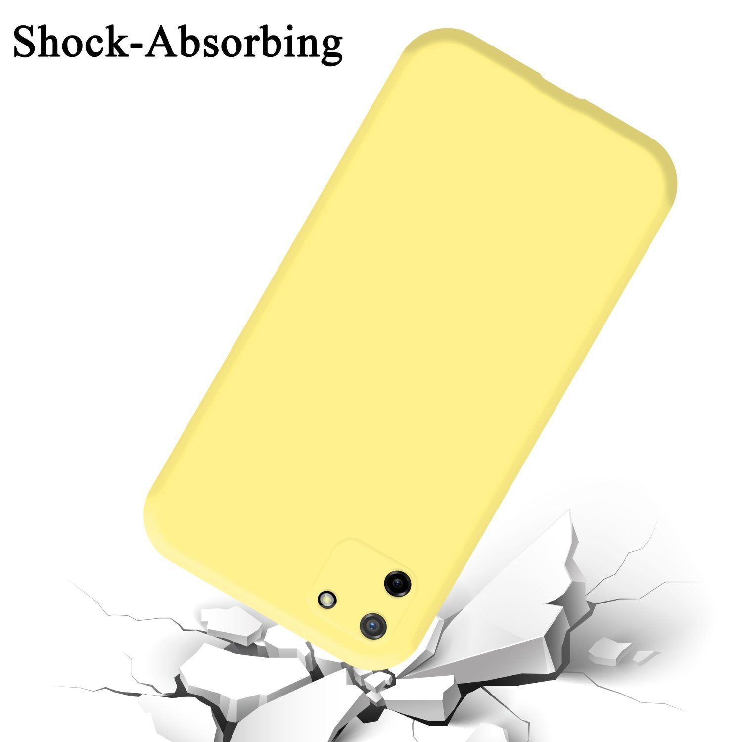 Cadorabo Handyhülle für Realme C11 2020 Hülle Realme C11 2020, Flexible Hülle TPU Silikon Schutzhülle Back Cover Case