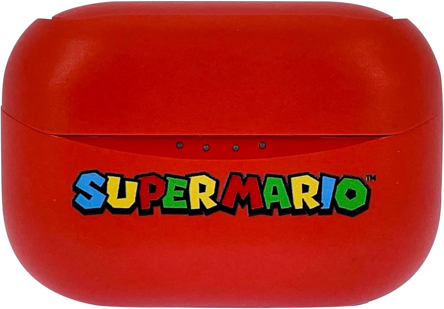 OTL Super Mario in-Ear Kopfhörer mit Ladebox Bluetooth-Kopfhörer (Bluetooth, kinderfreundliche Lautstärkebegrenzung)