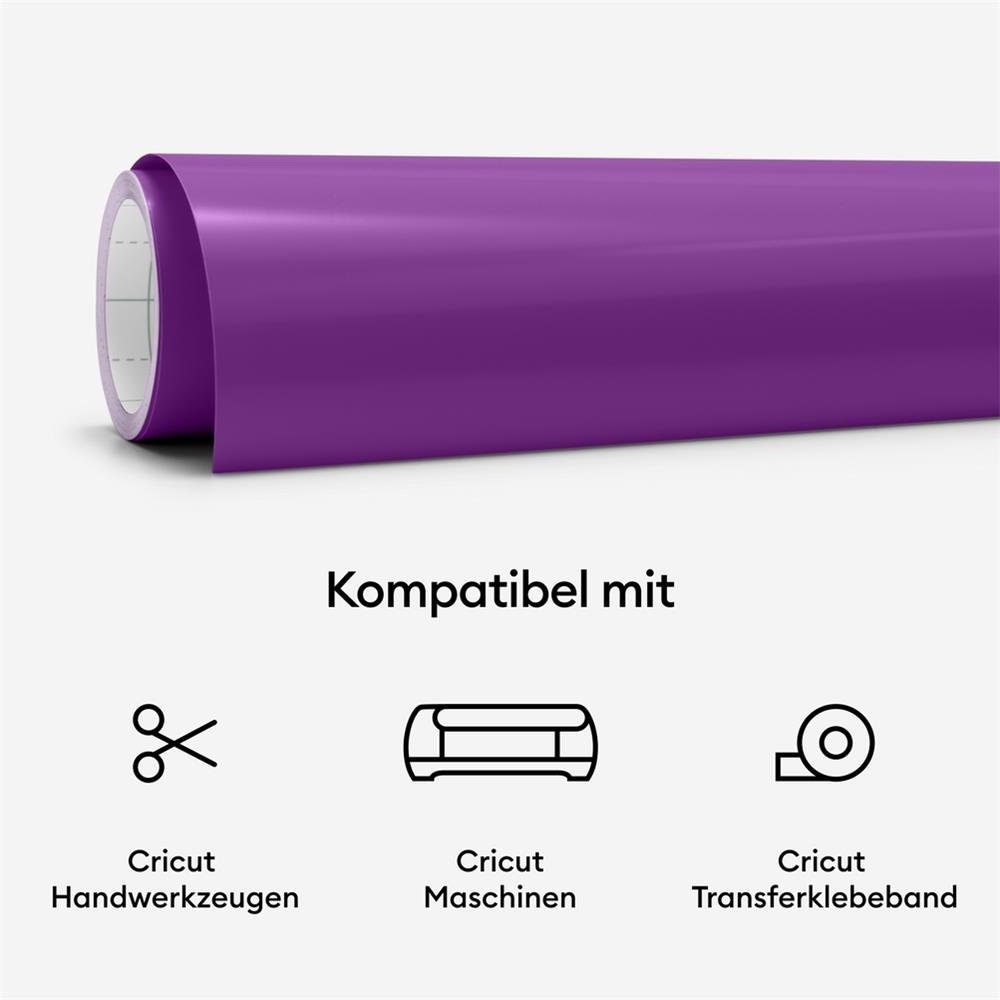 Cricut Dekorationsfolie Vinyl Folie HOT Lila, Farbveränderung gestalten dekorieren Vinylaufkleber