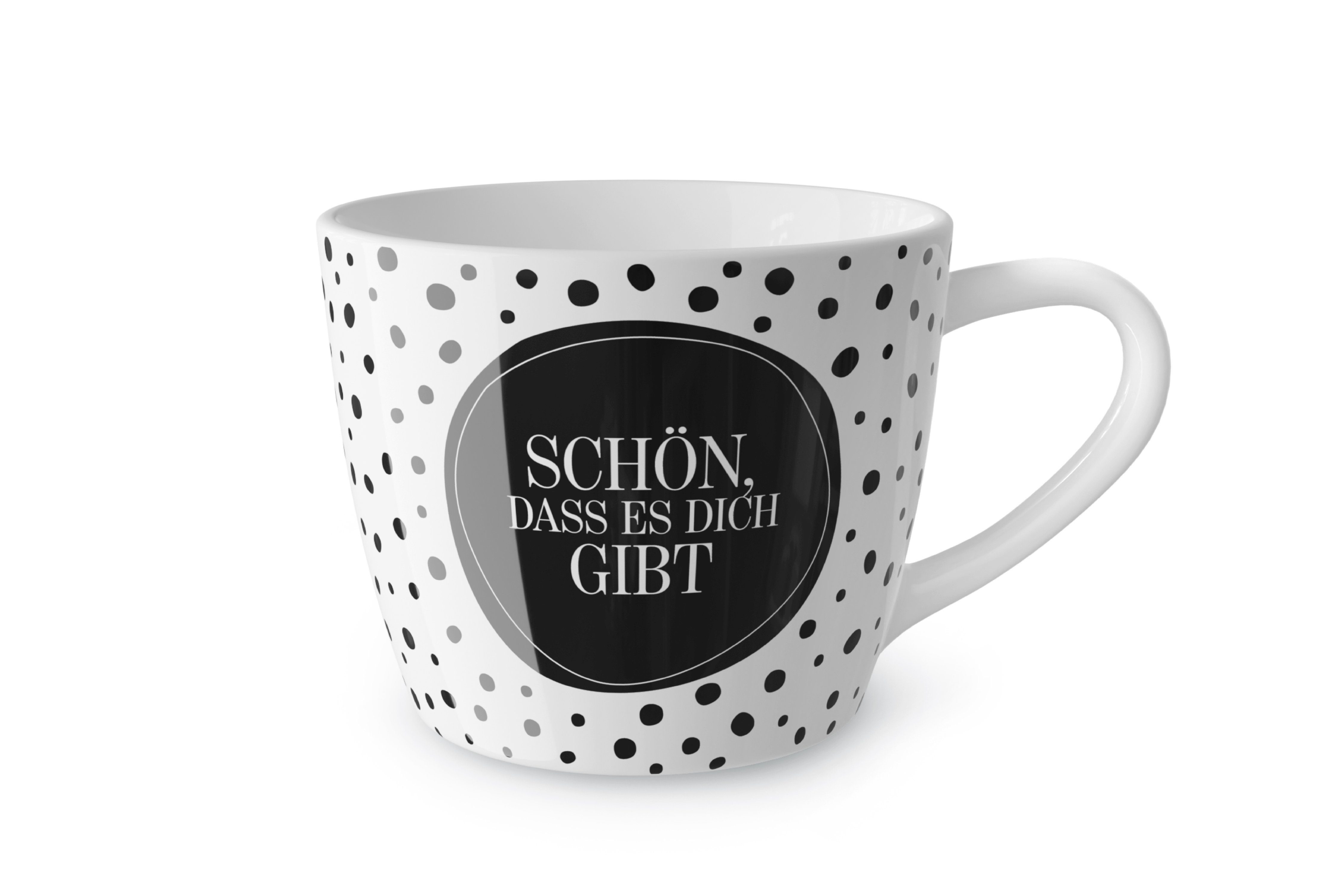 La Vida Tasse Maxi für vida Porzellan "Schön Material: Teetasse Kaffeetasse das, la dich Becher Tasse