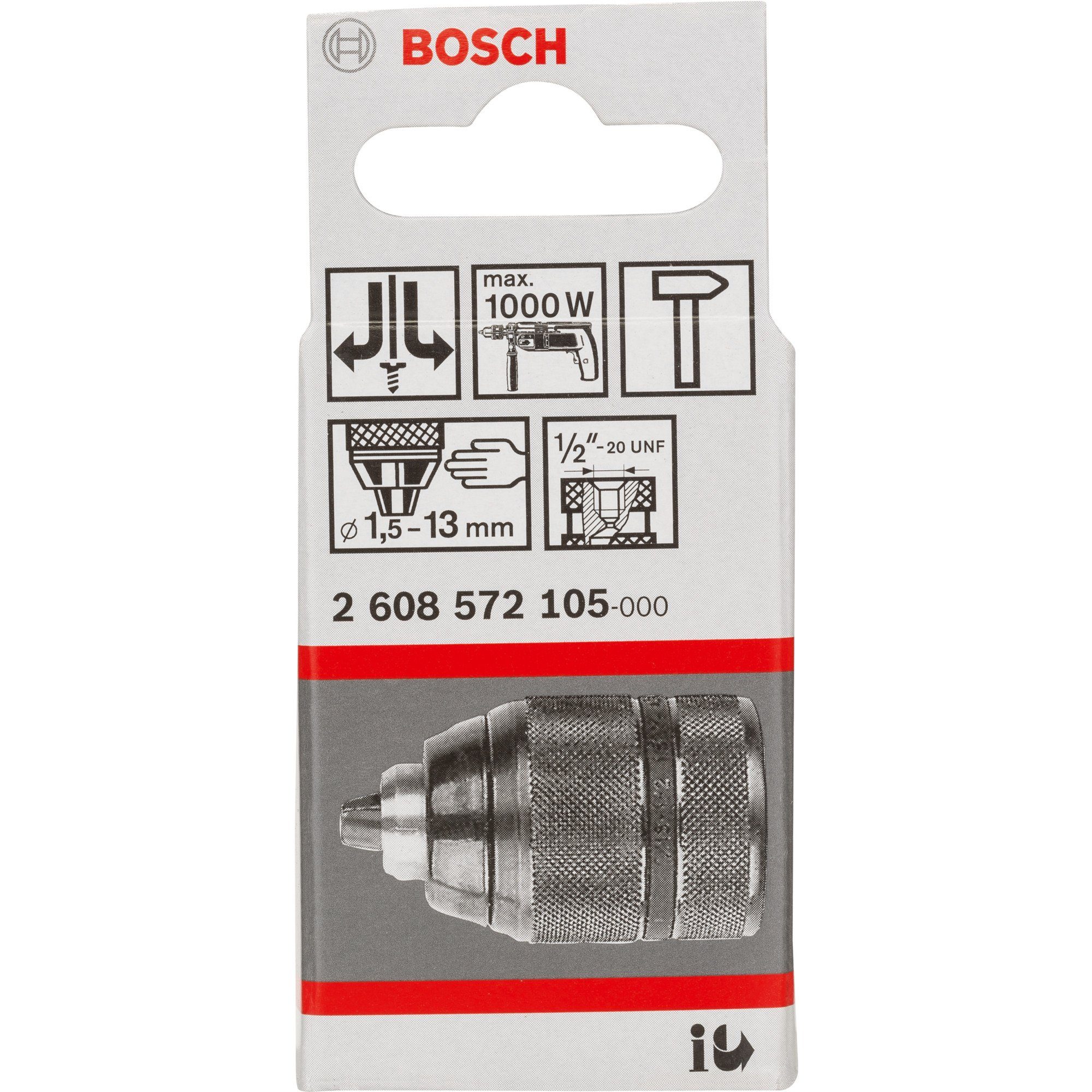 BOSCH und Bohrer- Professional Bosch Bitset Schnellspannbohrfutter