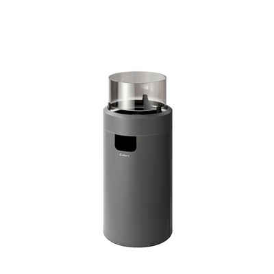 Enders® Heizstrahler Nova LED M Grey/Black, 2500 W, Indirektes Licht um den Boden der edlen Säule
