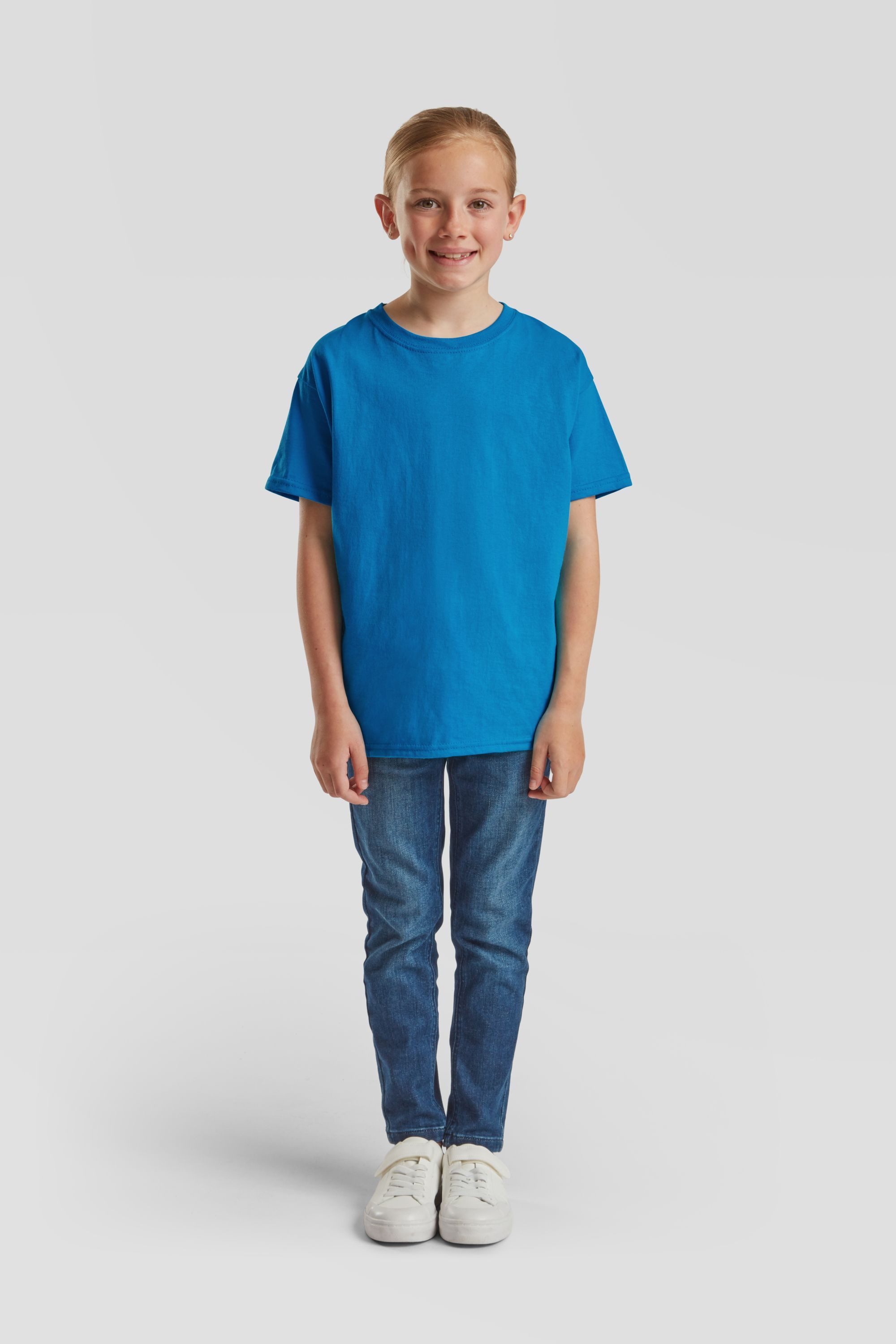 Fruit of the Loom Rundhalsshirt Fruit of the Loom Valueweight T Kids