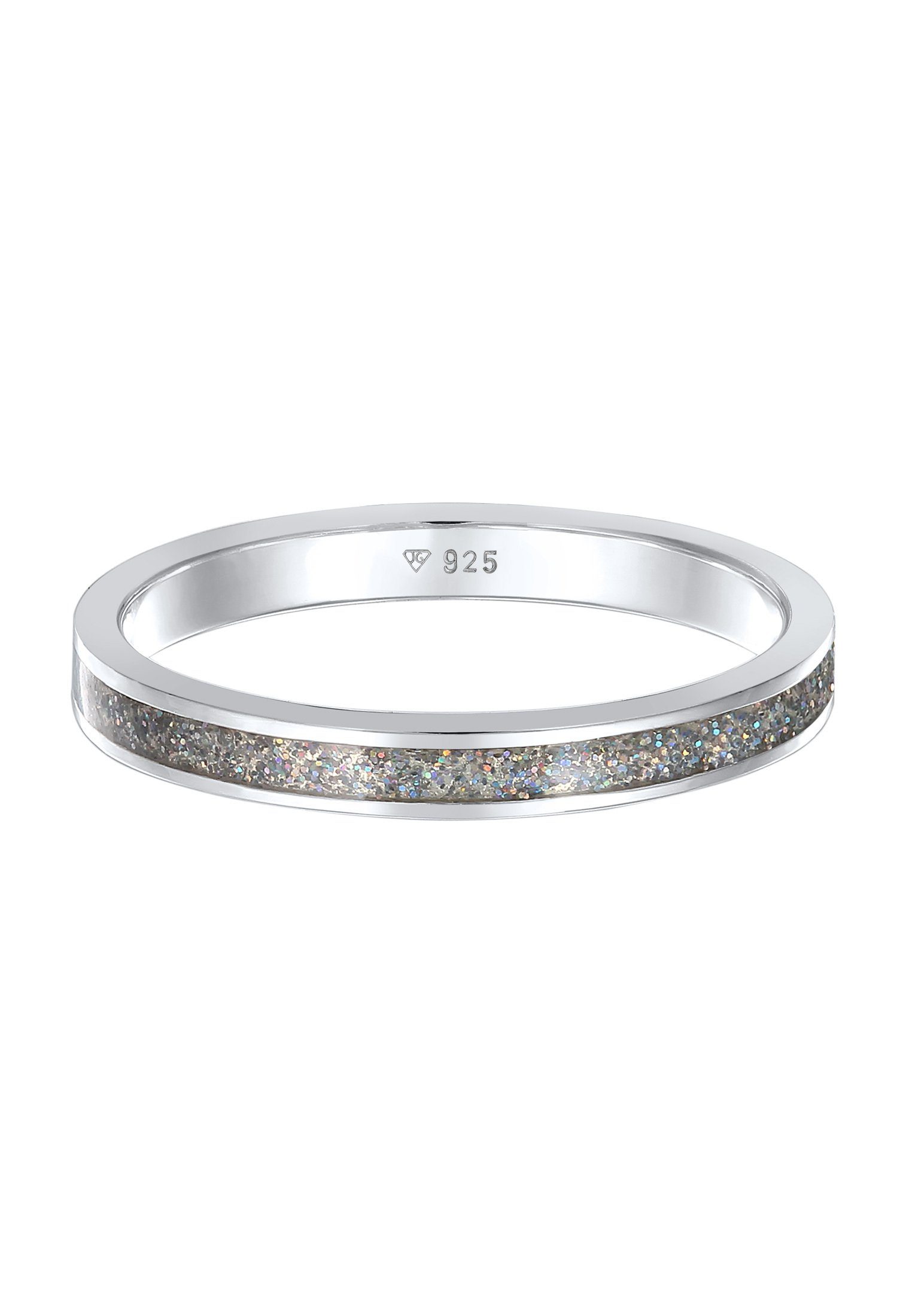 Elli Fingerring Stapelring Basic Emaille 925 günstig online kaufen