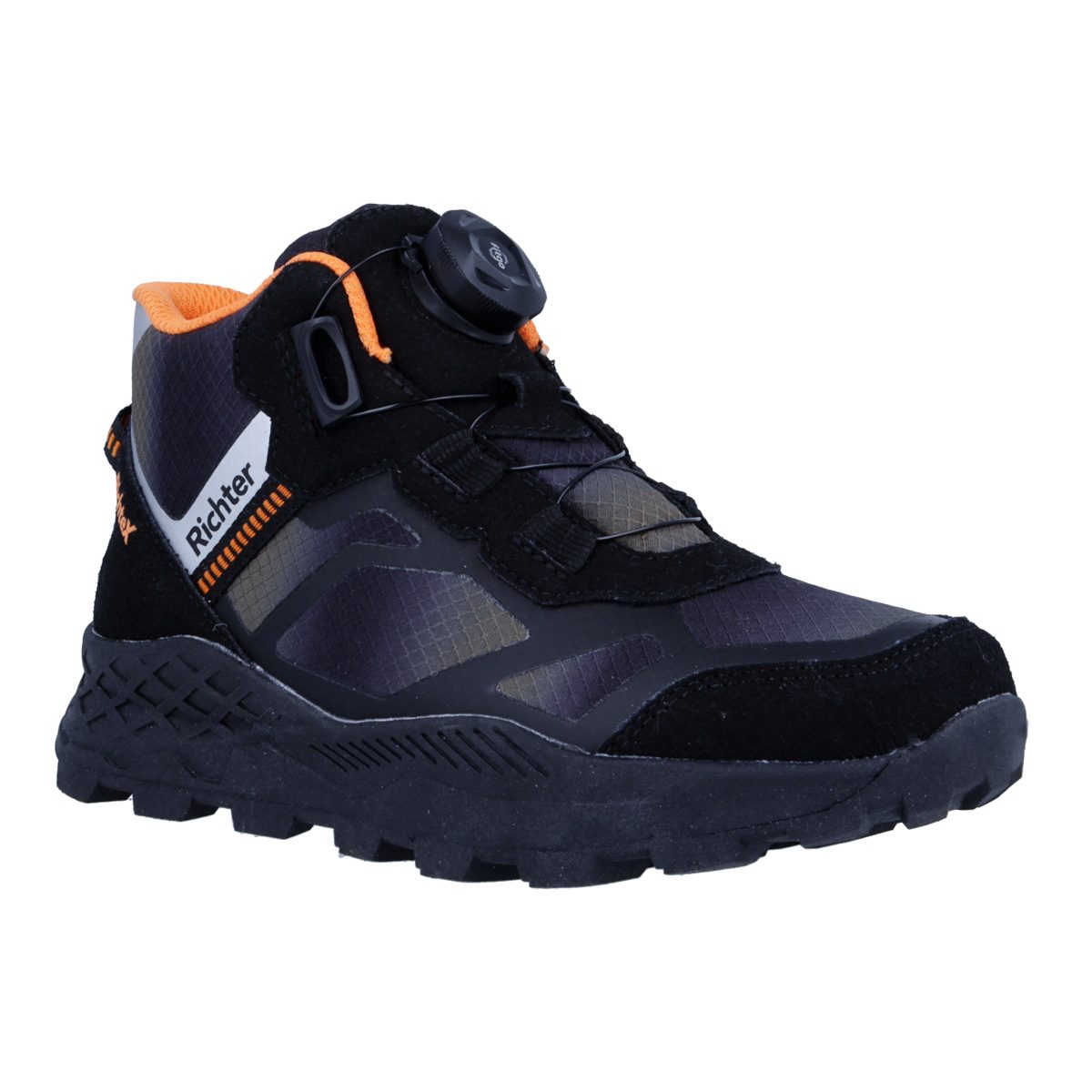 Richter Venture Sneaker Herbstboots mit Kontrastbesätzen, Größenschablone zum Download