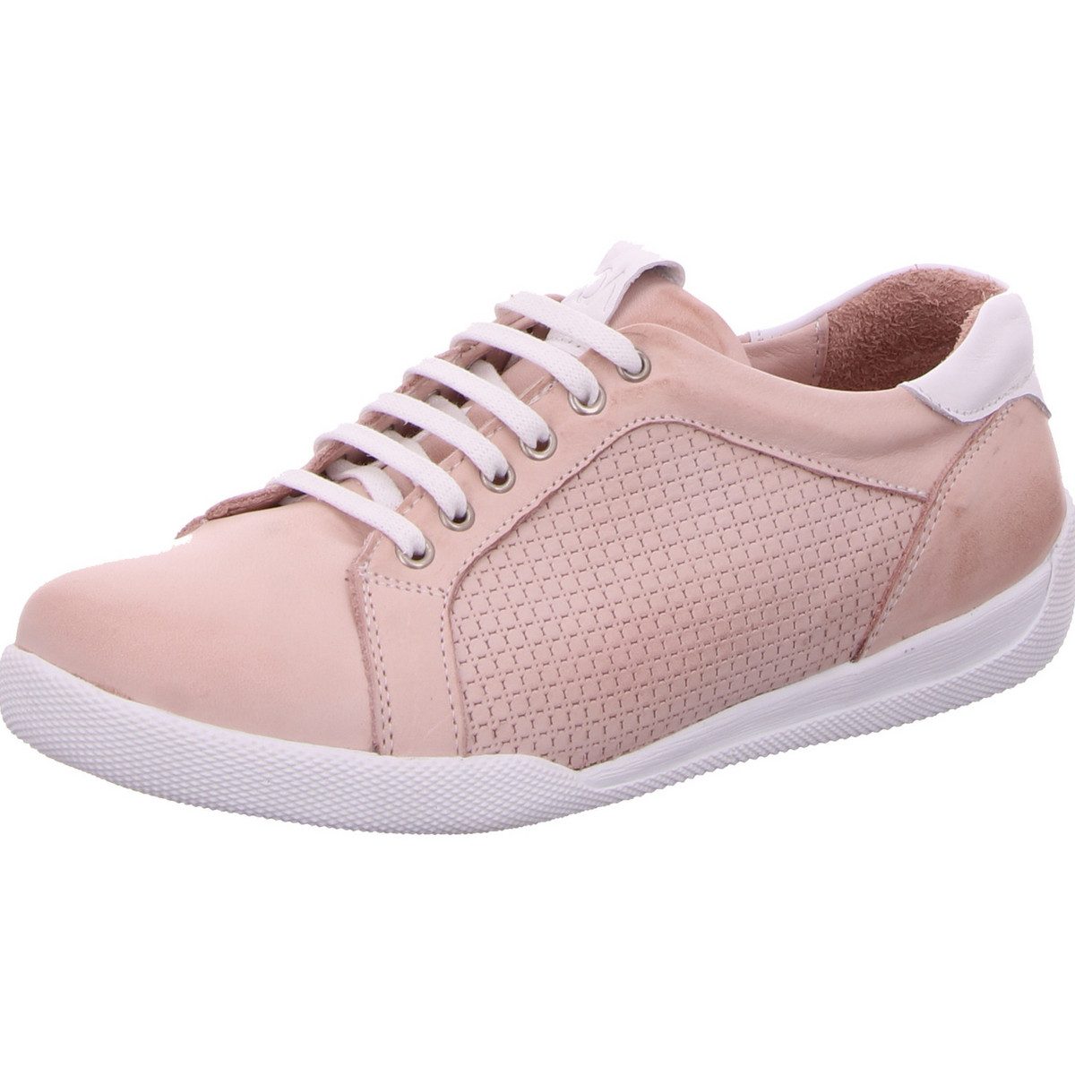 Freizeit Schnürer für Damen in rot Sneaker