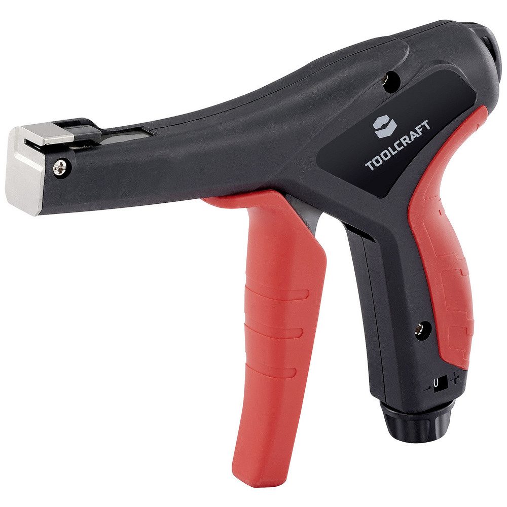 TOOLCRAFT Kabelzange TOOLCRAFT HT04557 Kabelbinderzange für Polyamid-Kabelbinder von 2,5 bi, HT04557