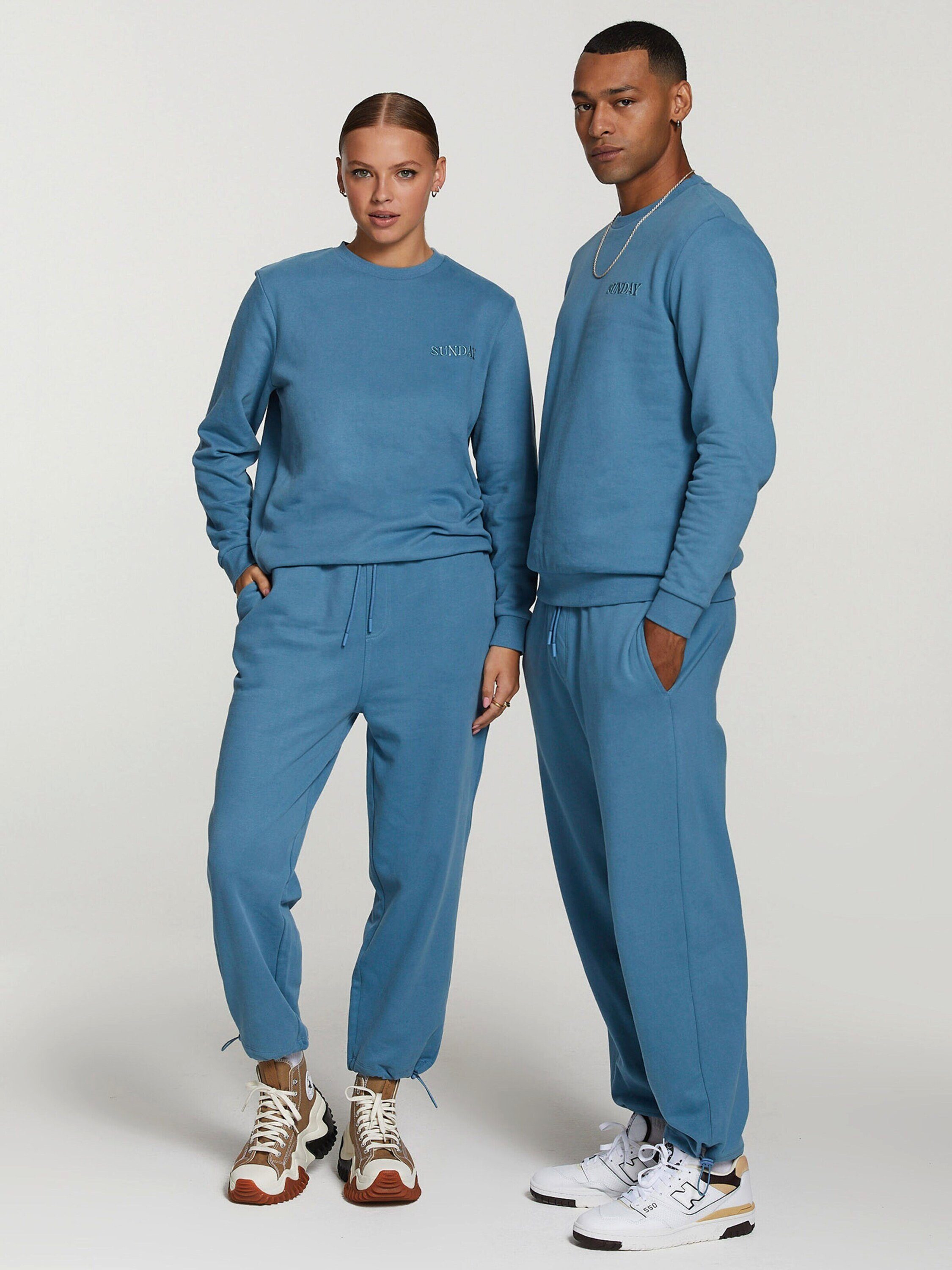 Shiwi Sweatshirt Sunday (1-tlg) Stickerei