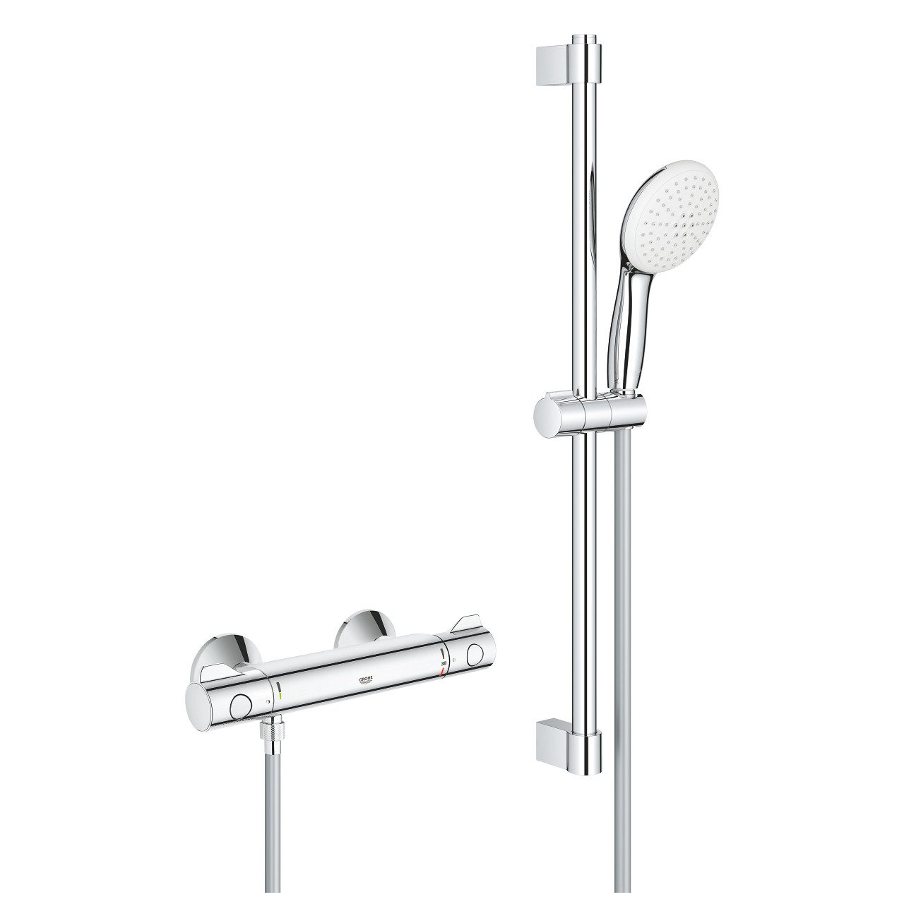 Grohe Duscharmatur Grohe Grohtherm 800 Thermostat mit Brausegarnitur 34565002