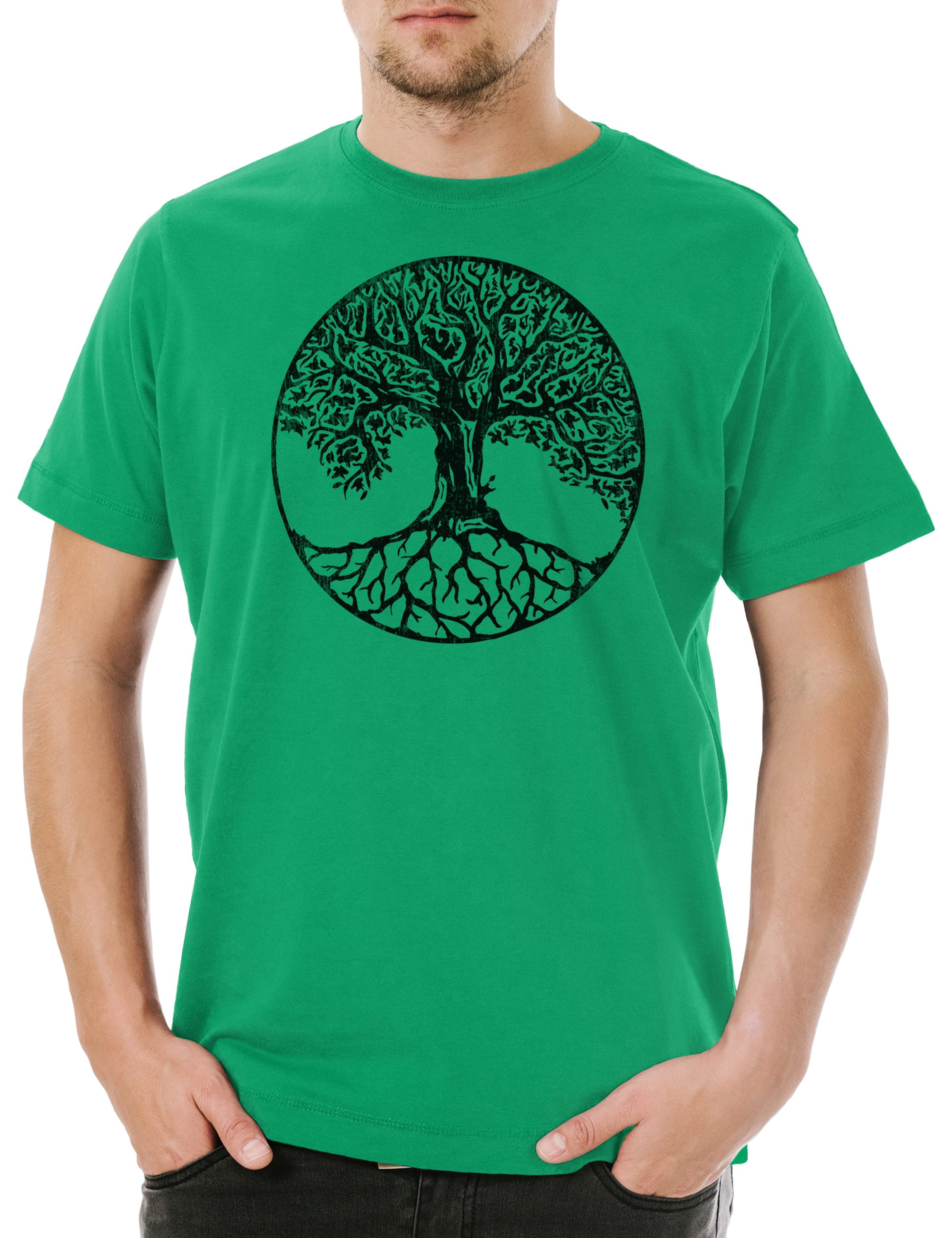 Urban Backwoods Print-Shirt Yggdrasil VII Herren günstig online kaufen