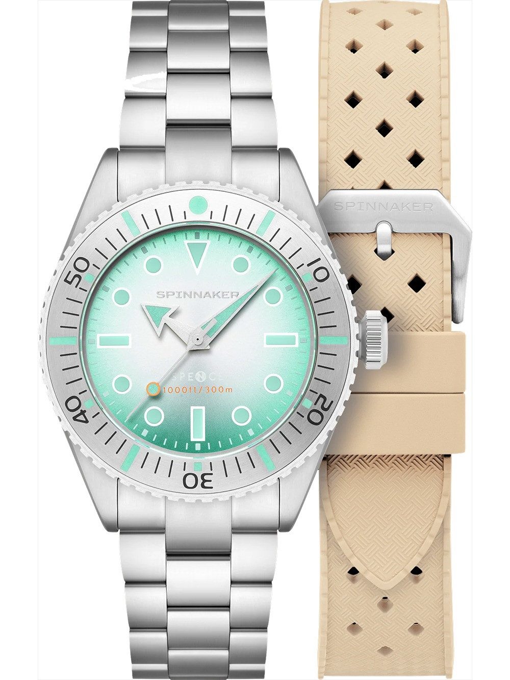 Spinnaker Automatikuhr Spinnaker SP-5097-AA Herrenuhr Spence 300 Automatik 40mm 30ATM Spinnaker SP-5097-AA Herrenuhr Spence 300 Automatik 40mm 30ATM